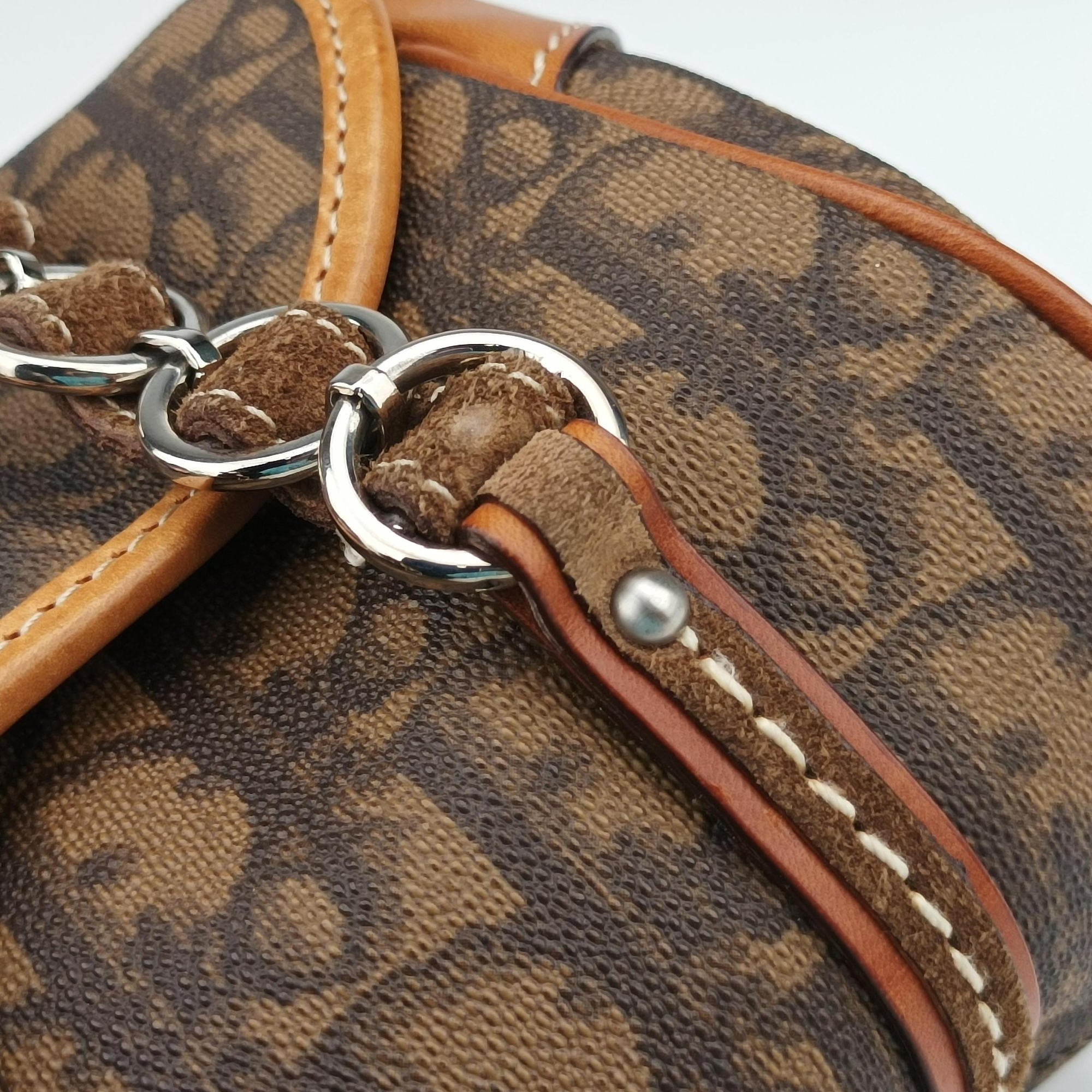 Romantique Trotter Brown Jacquard × Leather × Velvet 01-RU-0076ロマンティック トロッター ブラウン ジャガード × レザー × ベロア 01-RU-0076