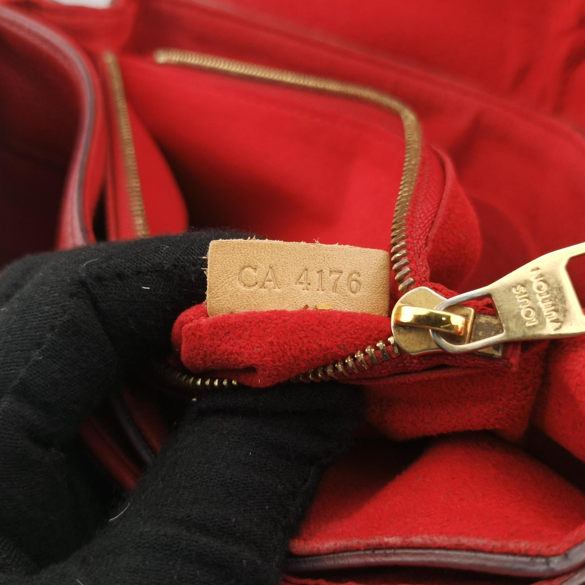 PALLAS Chain Brown×CERISE Monogram Canvas×calf leather M41201 CA4176パラス チェーン モノグラム/ブラウン×スリーズ モノグラムキャンバス×カーフレザー M41201 CA4176