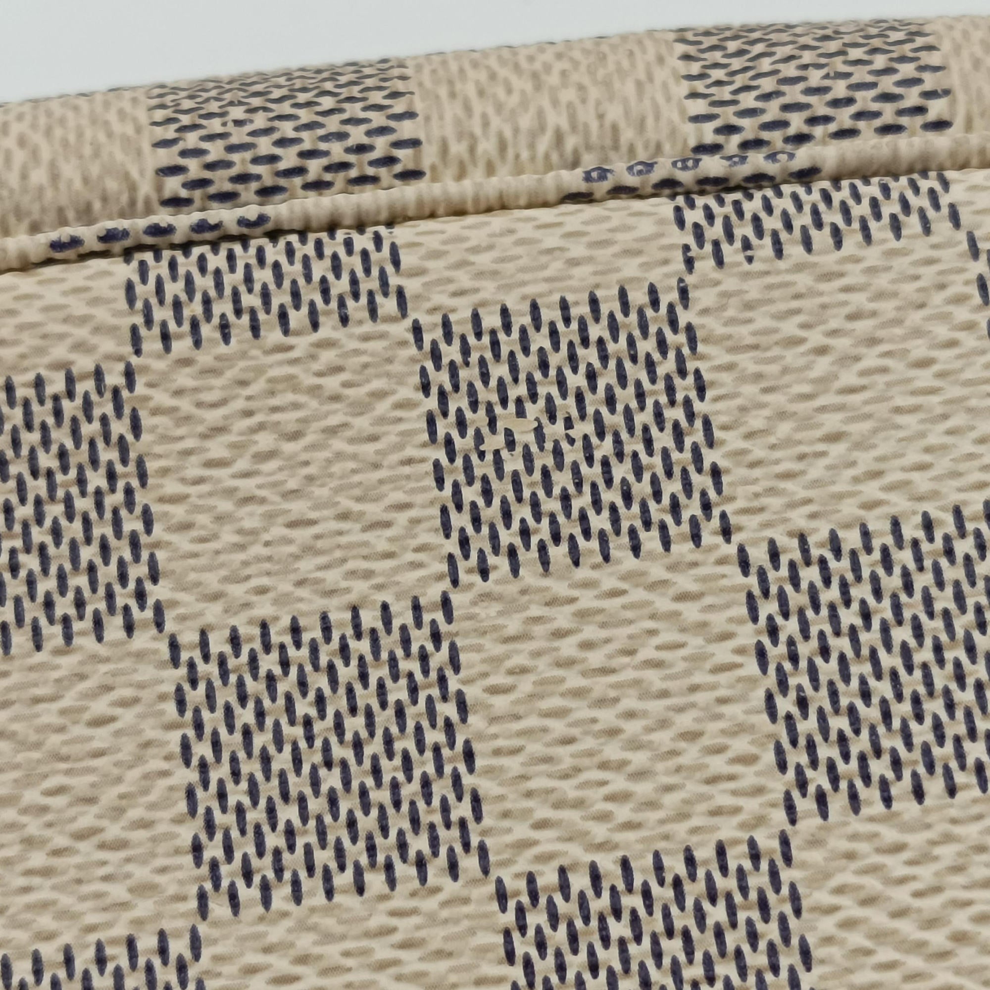 Mini Pochette Accessoires Azur Damier Canvas N58010 CA1098ミニポシェットアクセソワール アズール ダミエキャンバス N58010 CA1098