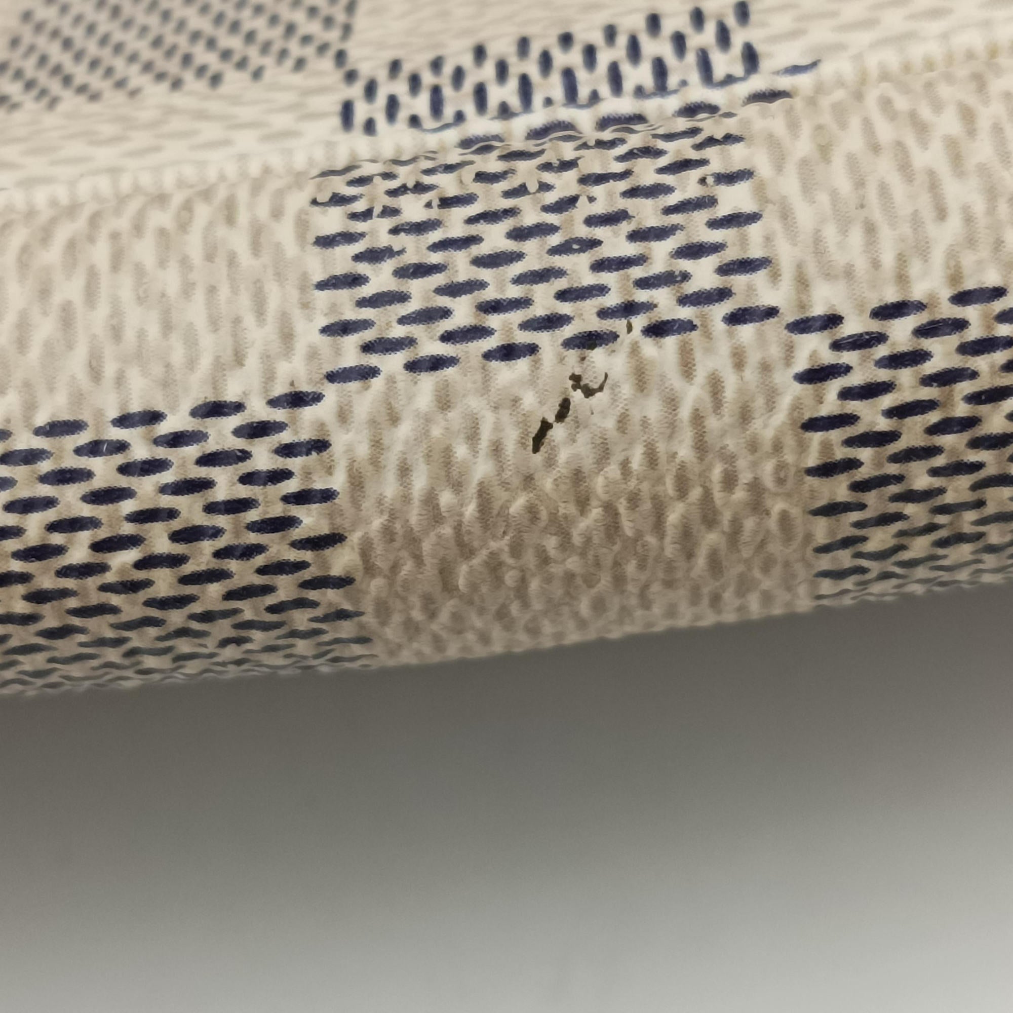 Mini Pochette Accessoires Azur Damier Canvas N58010 CA1098ミニポシェットアクセソワール アズール ダミエキャンバス N58010 CA1098