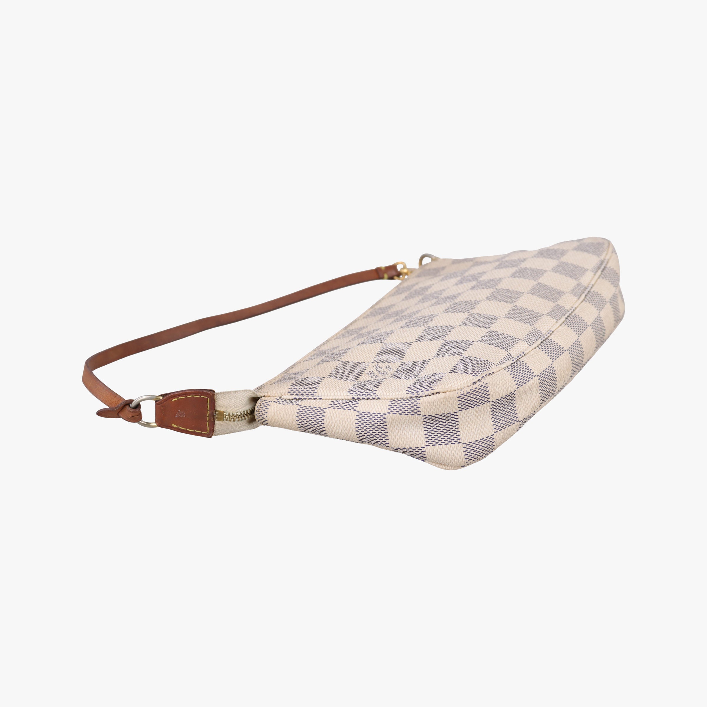 Mini Pochette Accessoires Azur Damier Canvas N58010 CA1098ミニポシェットアクセソワール アズール ダミエキャンバス N58010 CA1098