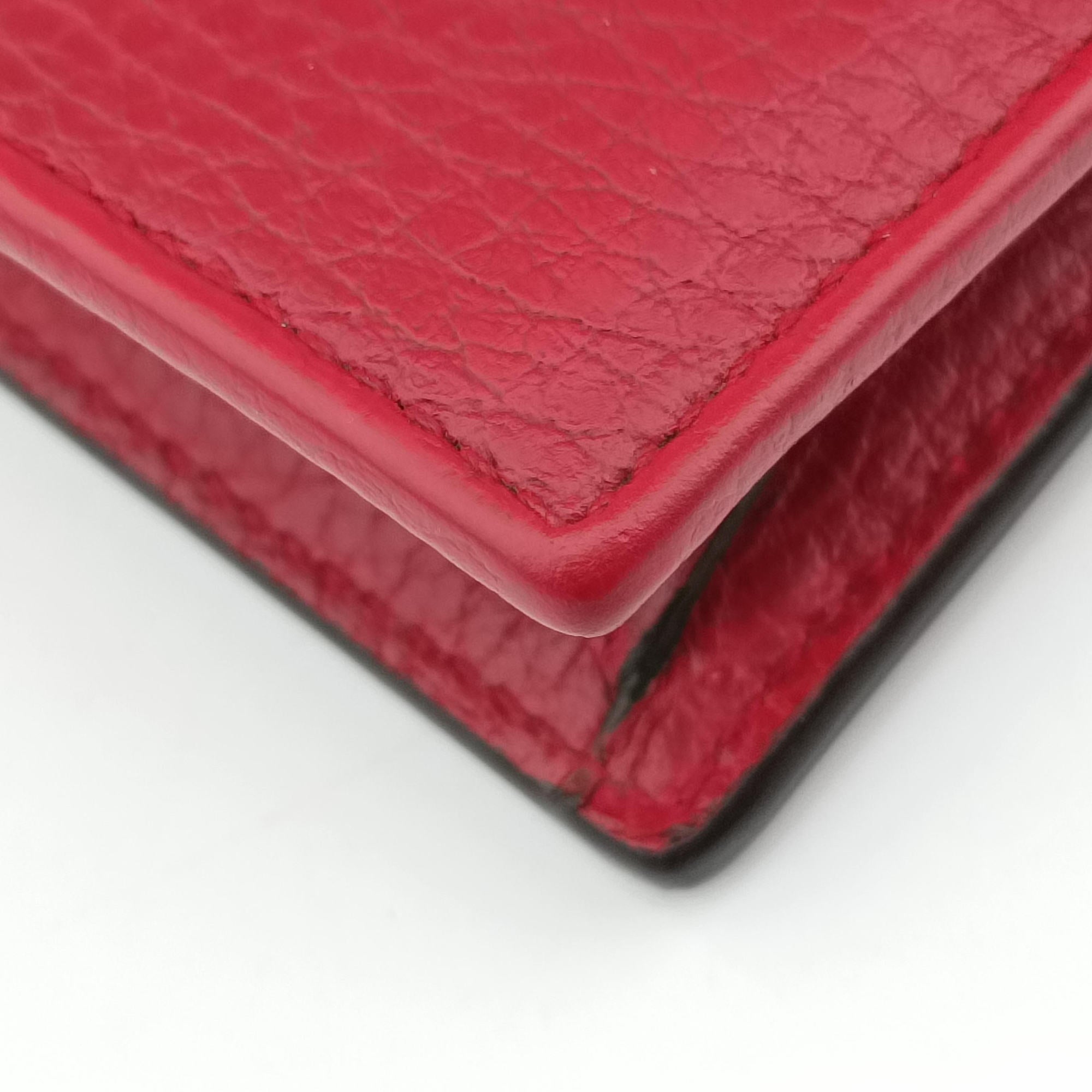 Interlocking G Red Leather 510314 インターロッキングG レッド レザー 510314