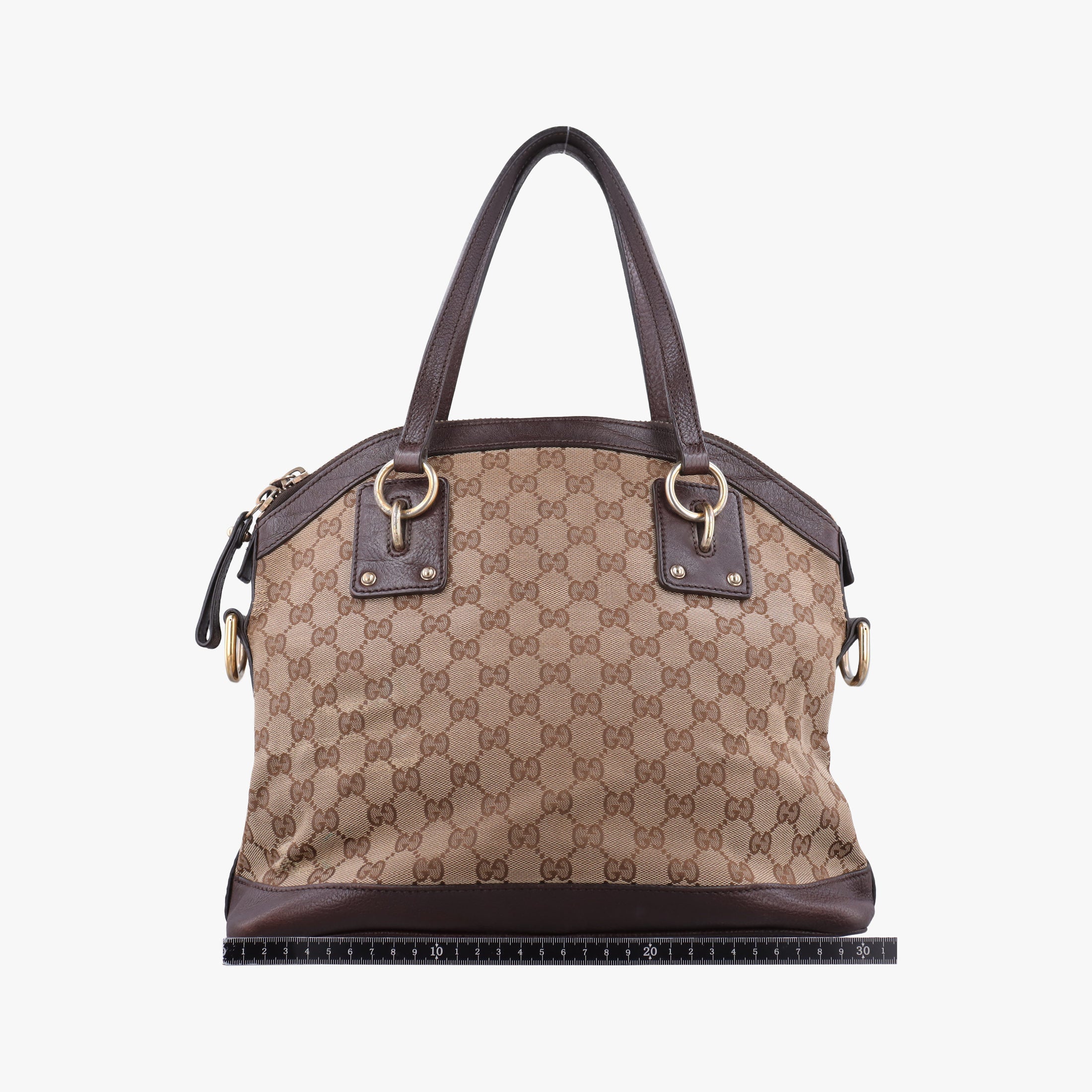 Guccissima Brown Leather×Canvas 247279 Lot number unknownグッチッシマ ブラウン レザー×キャンバス 247279 製番不明