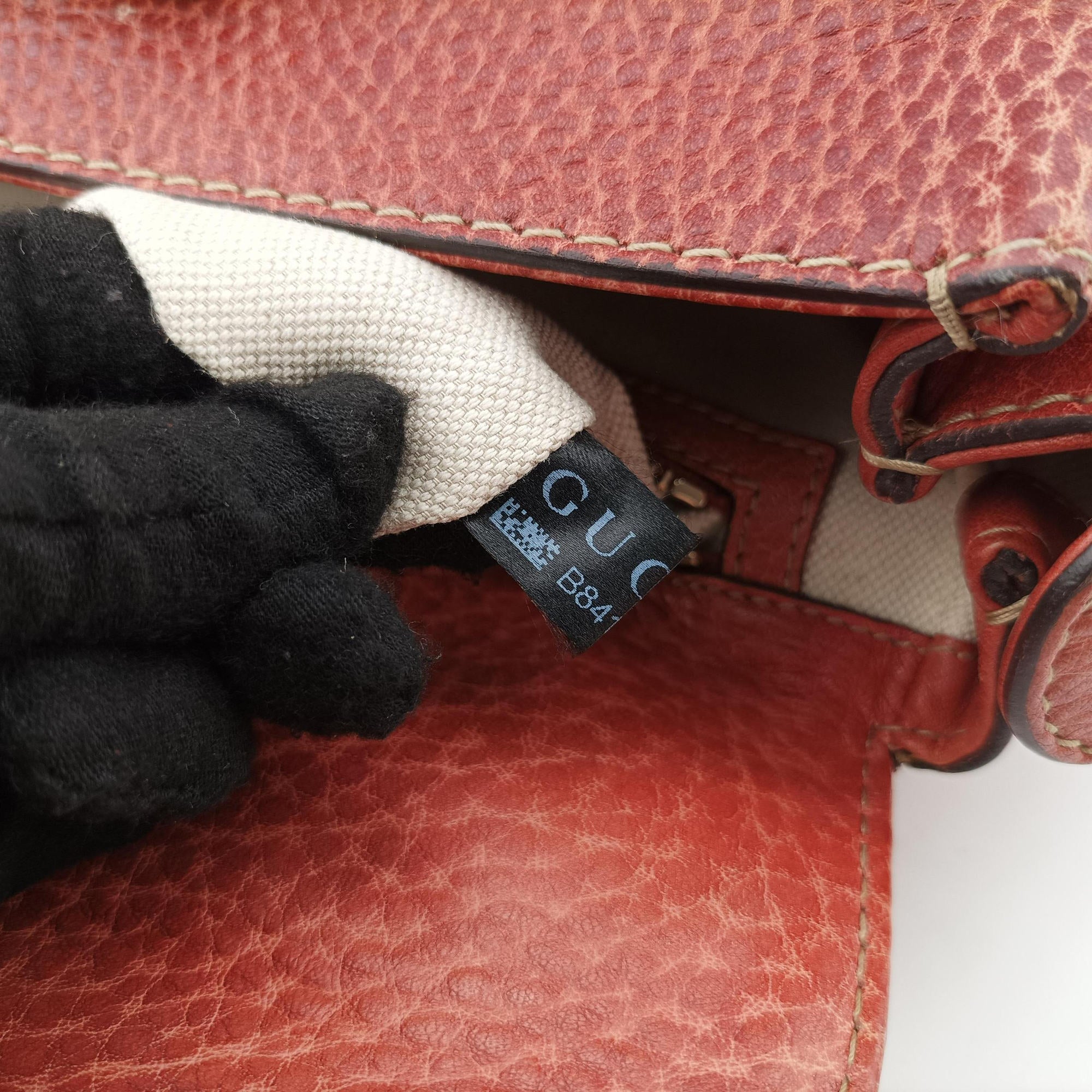 New Bamboo Terracotta Leather 254884 B8414614ニューバンブー テラコッタ レザー 254884 B8414614