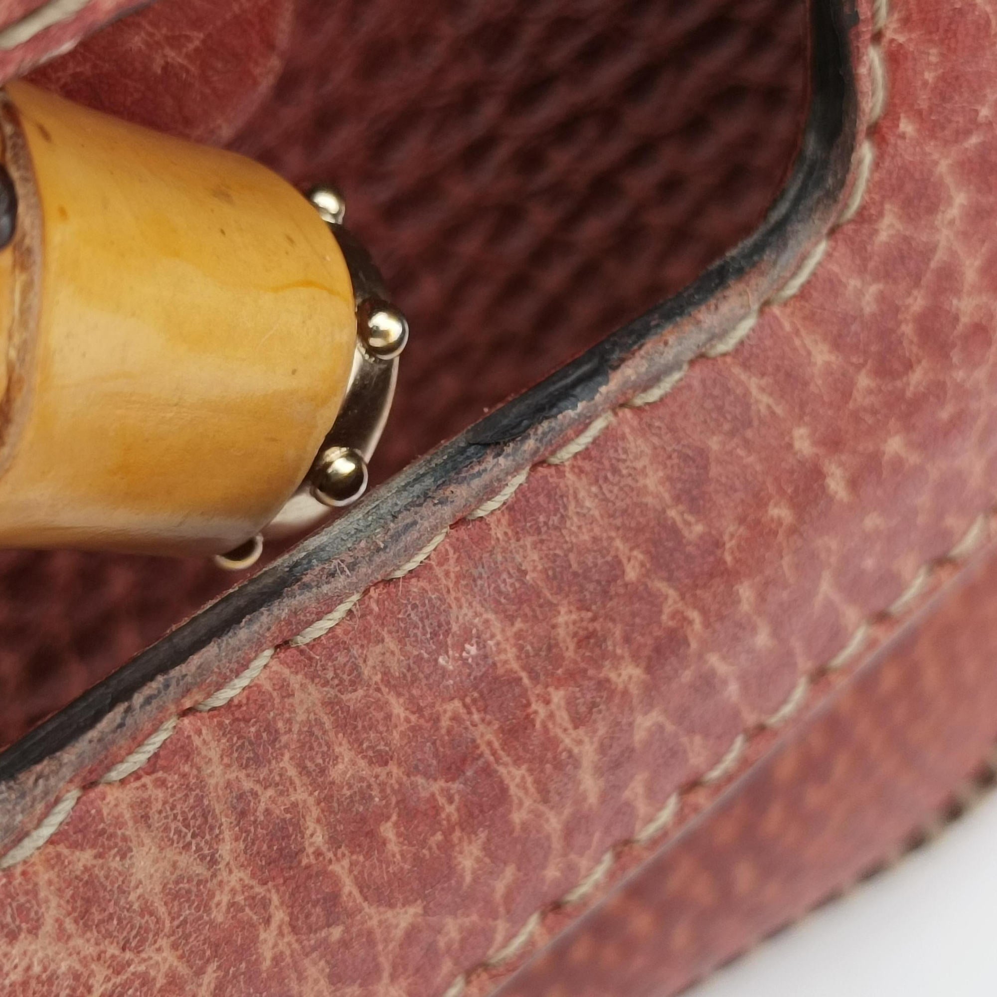 New Bamboo Terracotta Leather 254884 B8414614ニューバンブー テラコッタ レザー 254884 B8414614