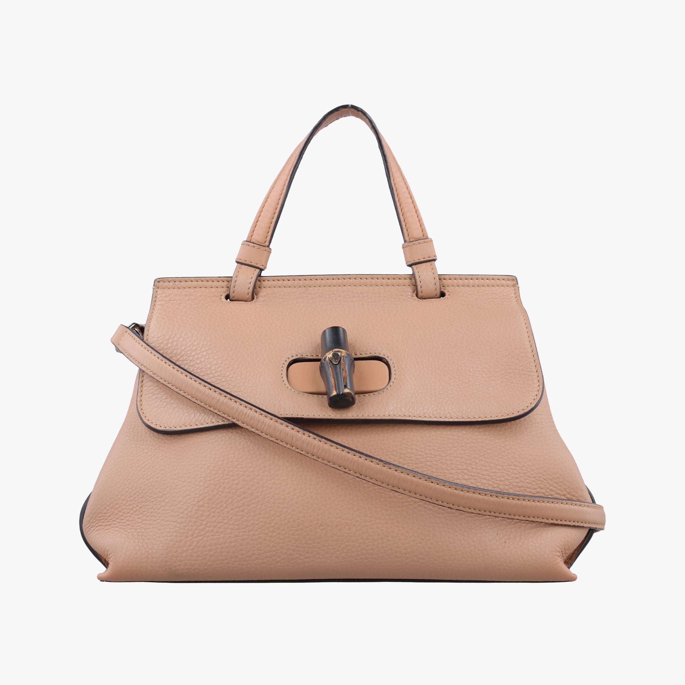 Bamboo Daily Camel Leather 370831 H018092112バンブーデイリー キャメル レザー 370831 H018092112