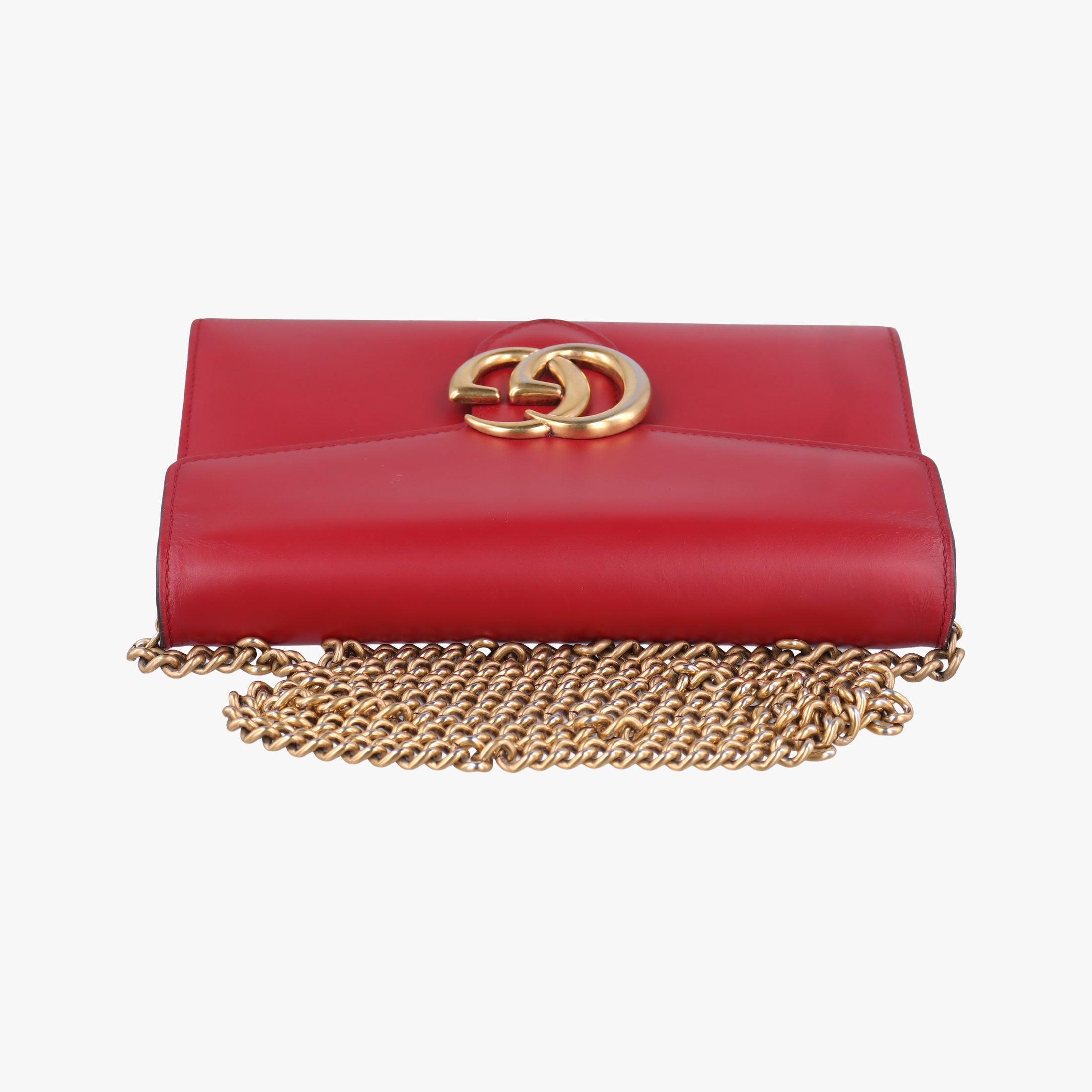 GG Marmont Red Leather 401232 GGマーモント レッド レザー 401232