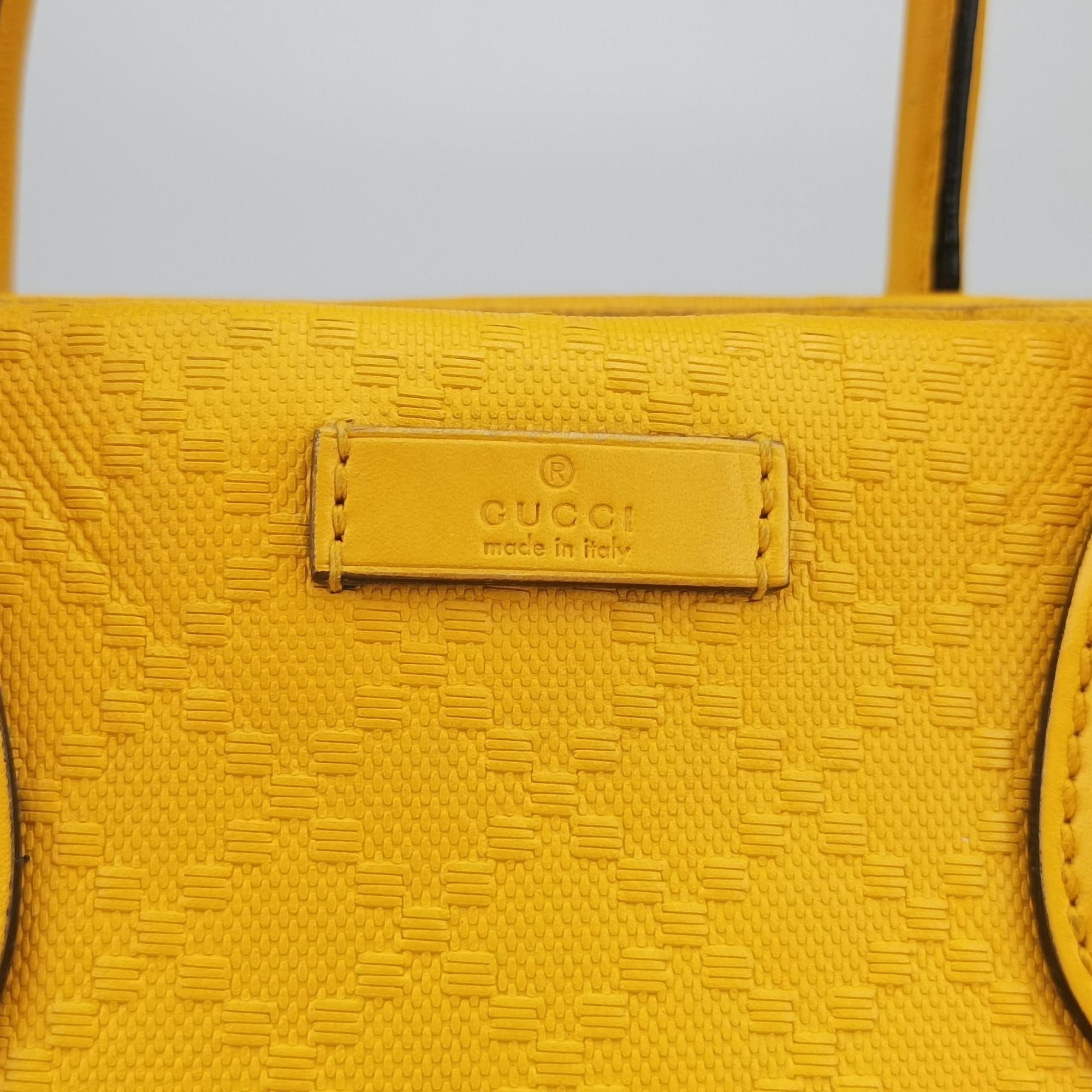Bright Diamante Yellow Leather 354332 A016213706ブライトディアマンテ イエロー レザー 354332 A016213706