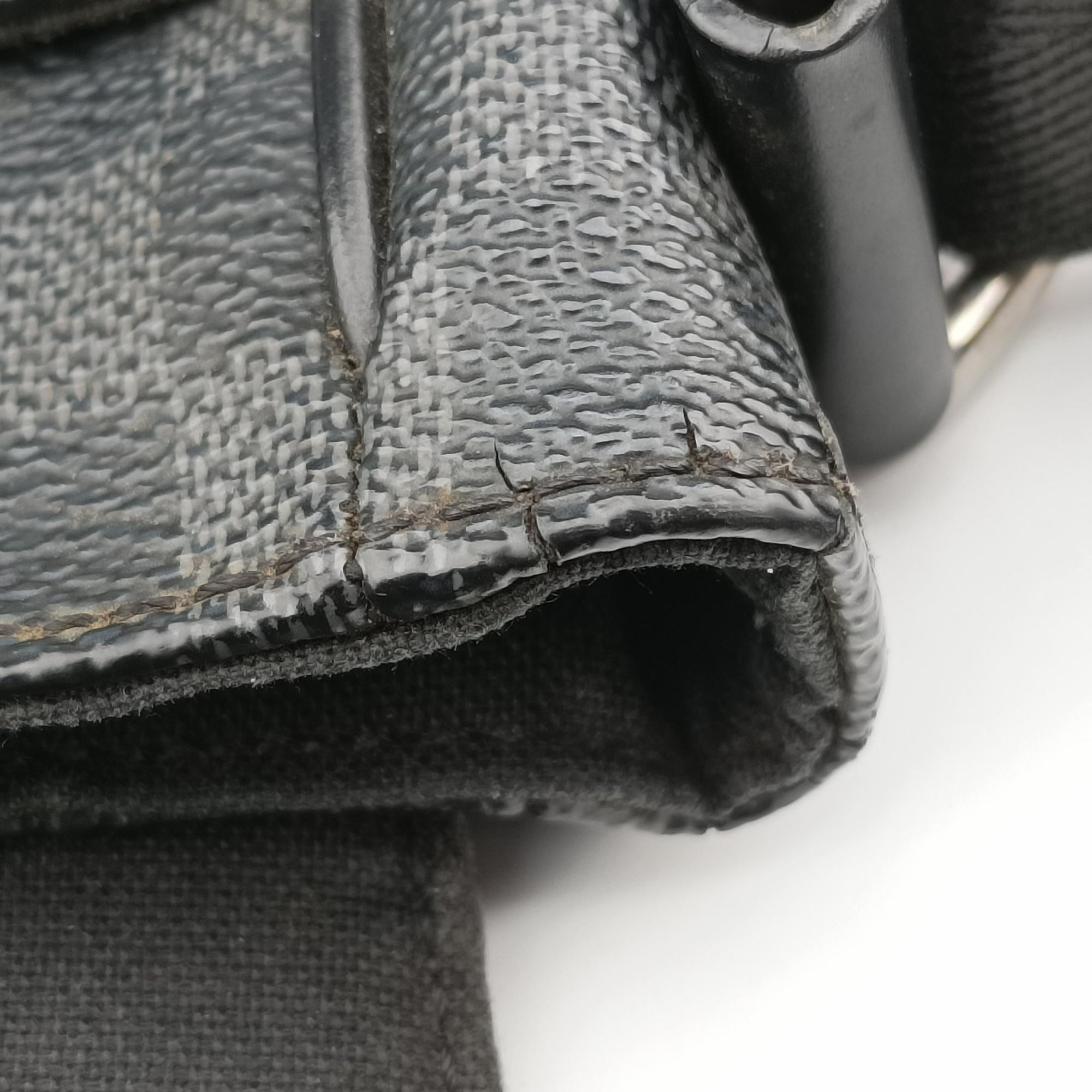 District MM Noir Damier GRAPHITE N41272 CA2173ディストリクトMM ノワール ダミエ グラフィット N41272 CA2173