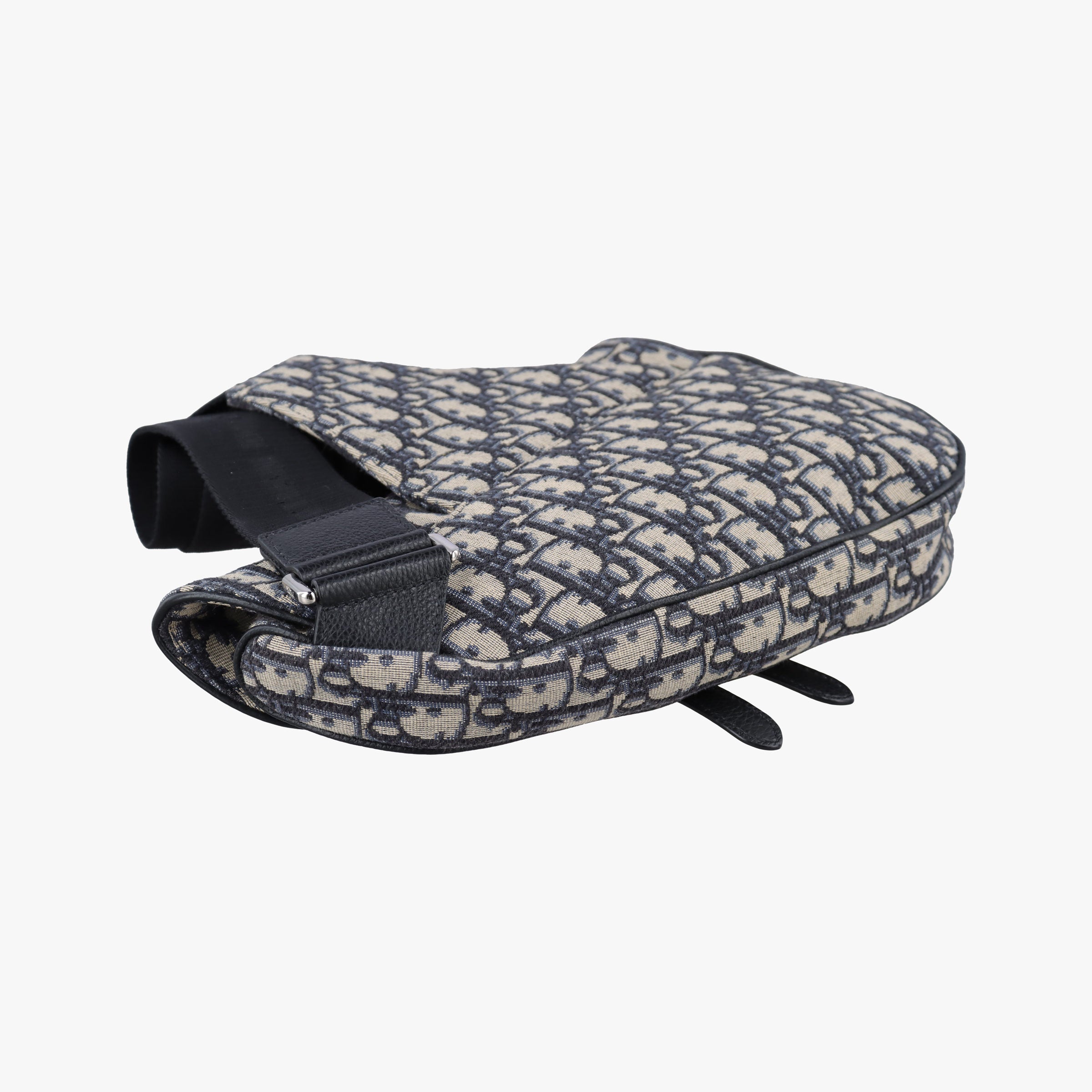 saddle Navy Jacquard×Leather 02-BO-0159サドル ネイビー ジャガード×レザー 02-BO-0159