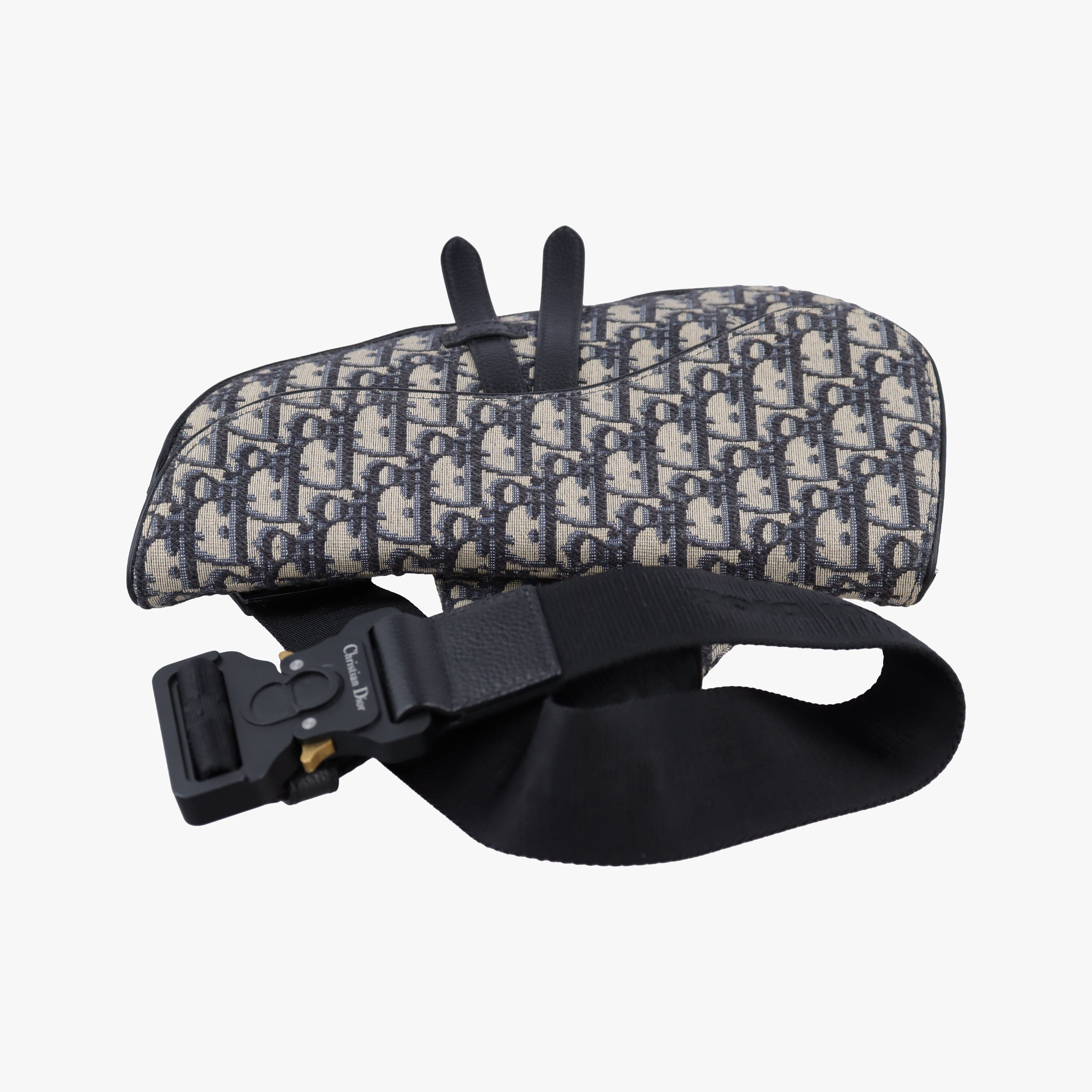 saddle Navy Jacquard×Leather 02-BO-0159サドル ネイビー ジャガード×レザー 02-BO-0159