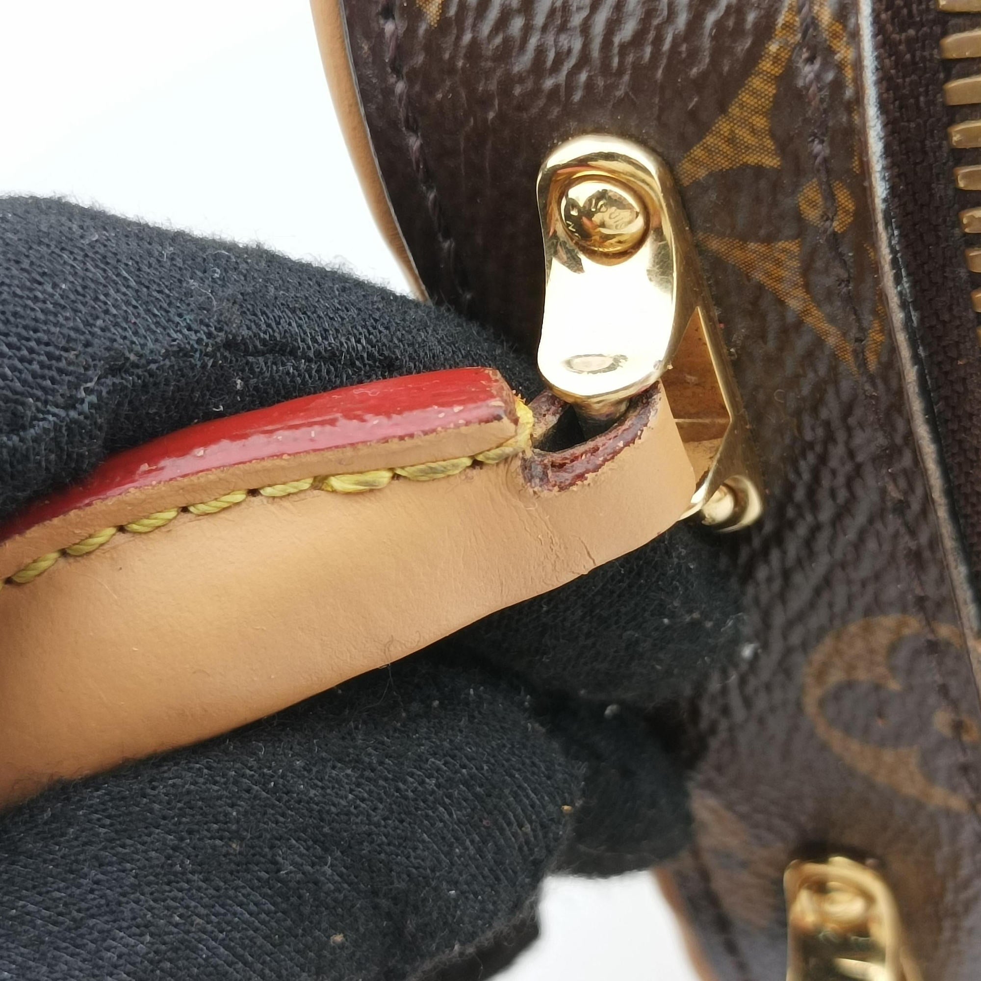 Valisette Vertical Brown Monogram Canvas×calf leather M68623 MI3119ヴァリゼット ヴェルティカル モノグラム/ブラウン モノグラムキャンバス×カーフレザー M68623 MI3119