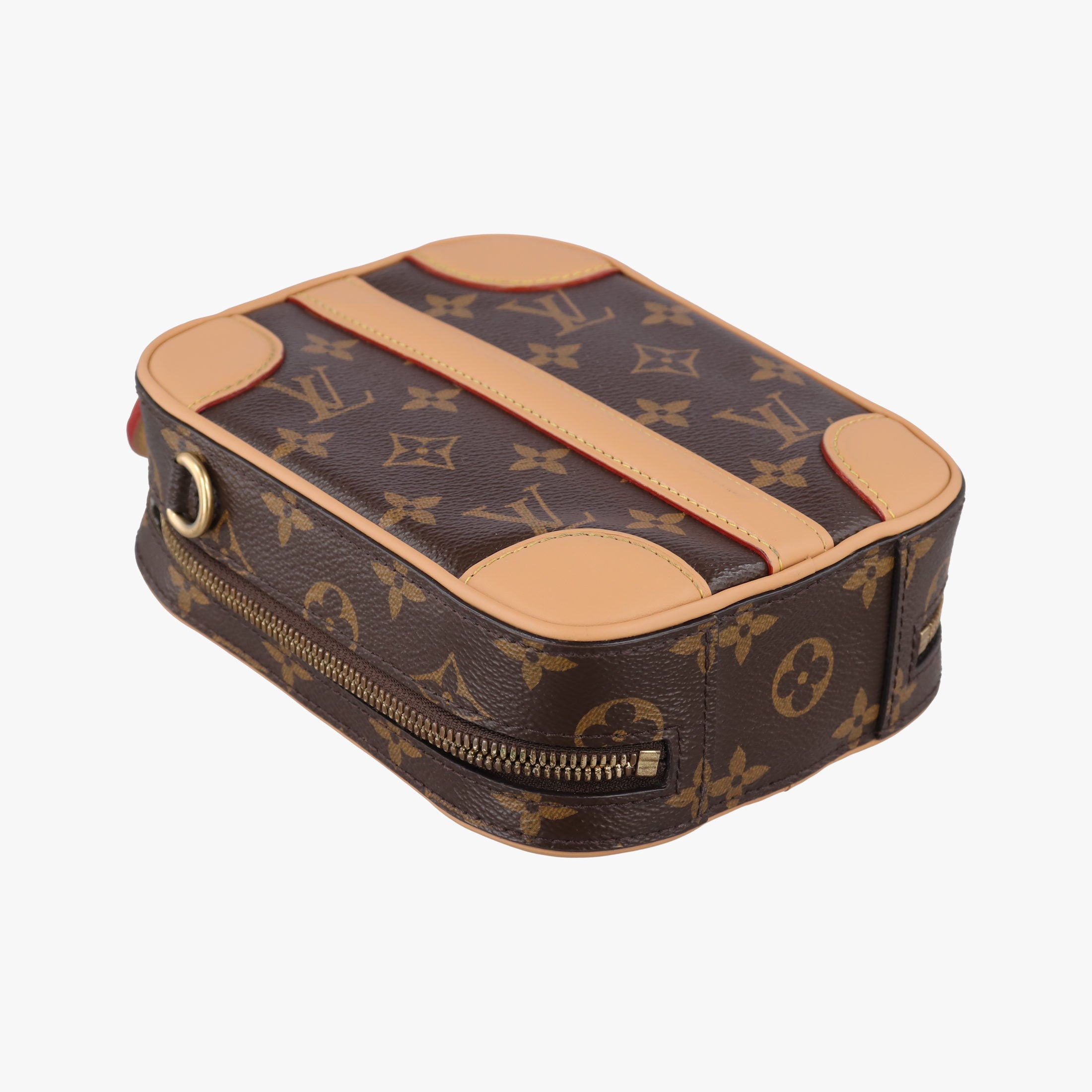 Valisette Vertical Brown Monogram Canvas×calf leather M68623 MI3119ヴァリゼット ヴェルティカル モノグラム/ブラウン モノグラムキャンバス×カーフレザー M68623 MI3119
