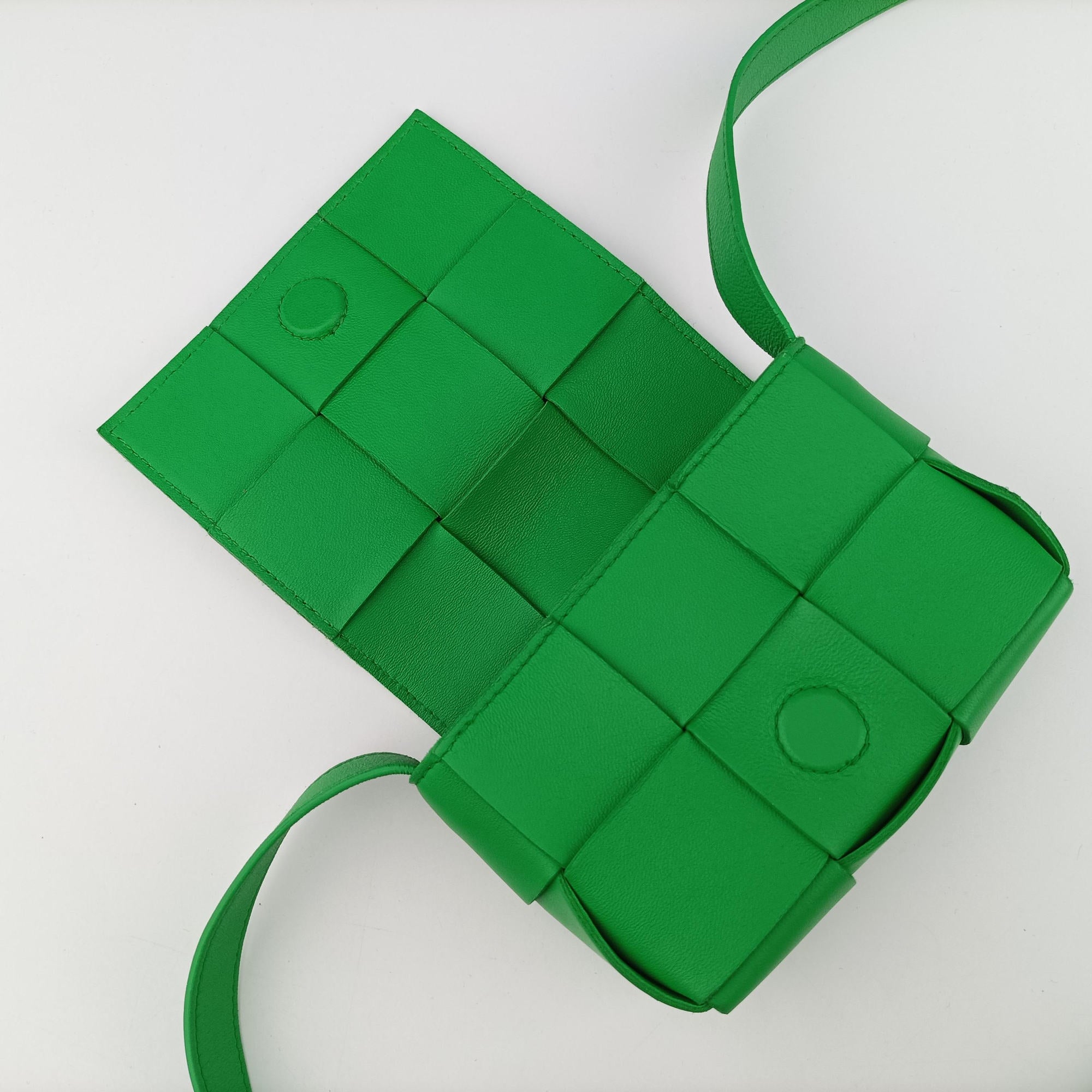 candy cassette Green lambskin IC Chipキャンディ カセット グリーン ラムスキン ICチップ