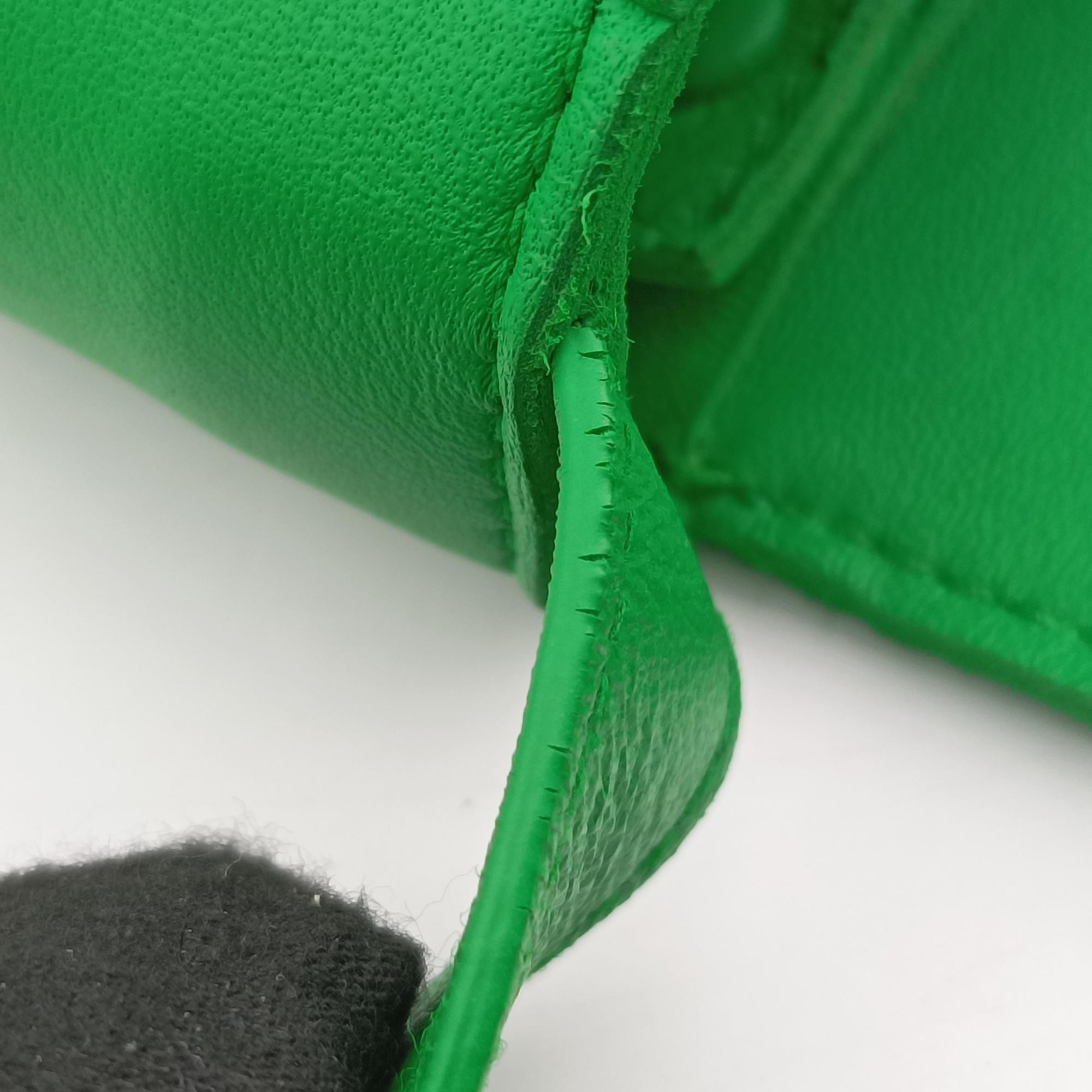 candy cassette Green lambskin IC Chipキャンディ カセット グリーン ラムスキン ICチップ