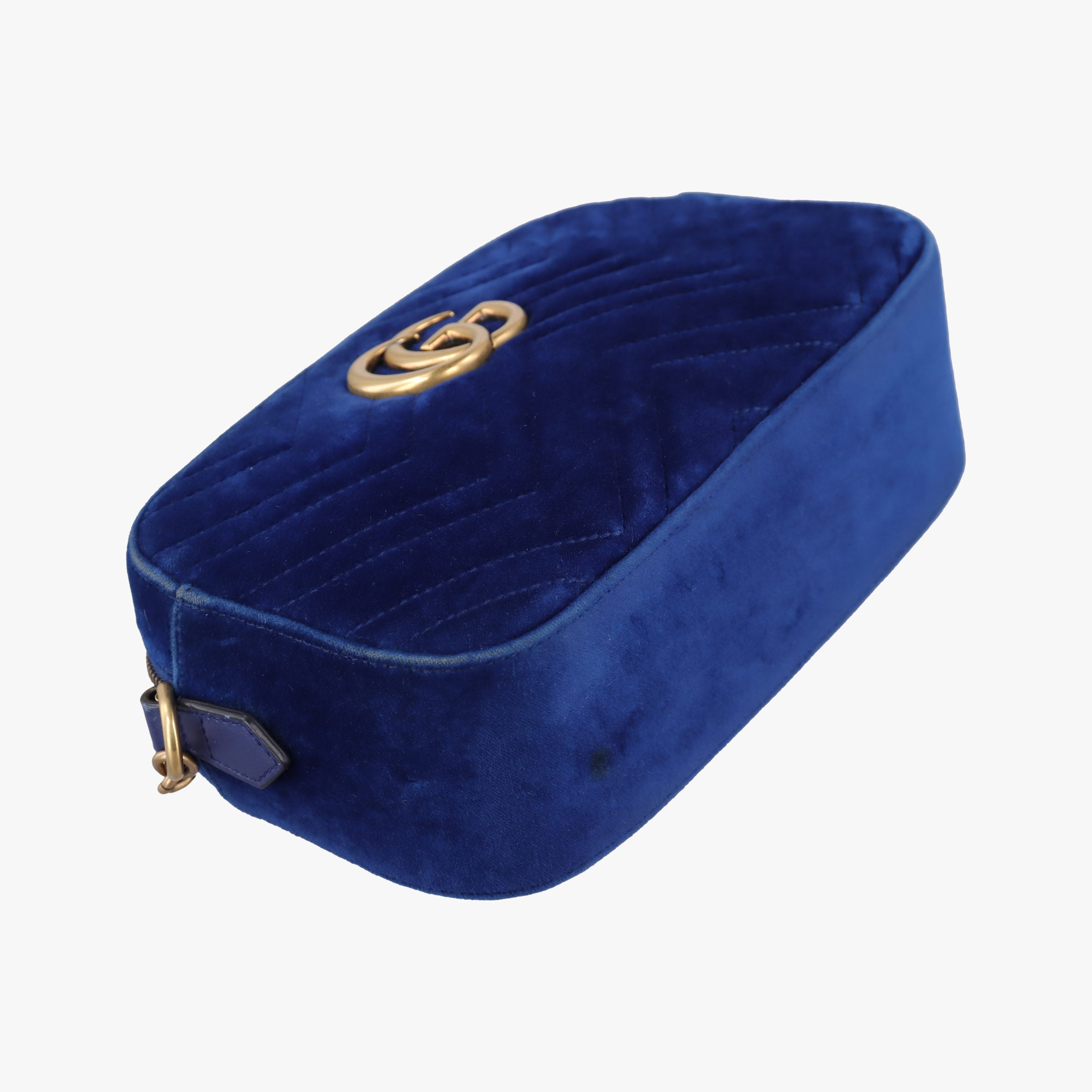 GG Marmont Blue velour 447632 E024965733GGマーモント ブルー ベロア 447632 E024965733
