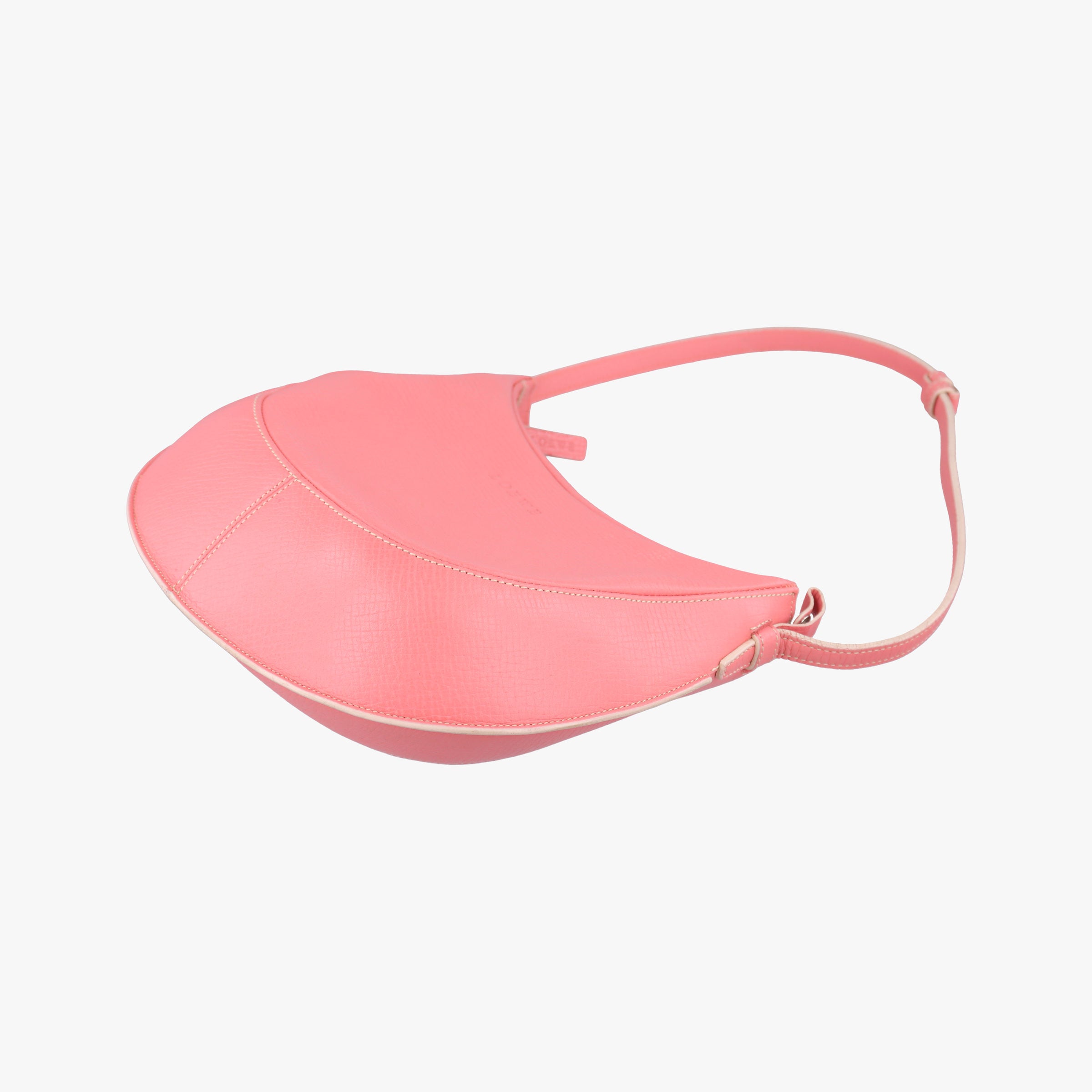 Half Moon Bag Pink Leather L22ハーフムーンバッグ ピンク レザー L22