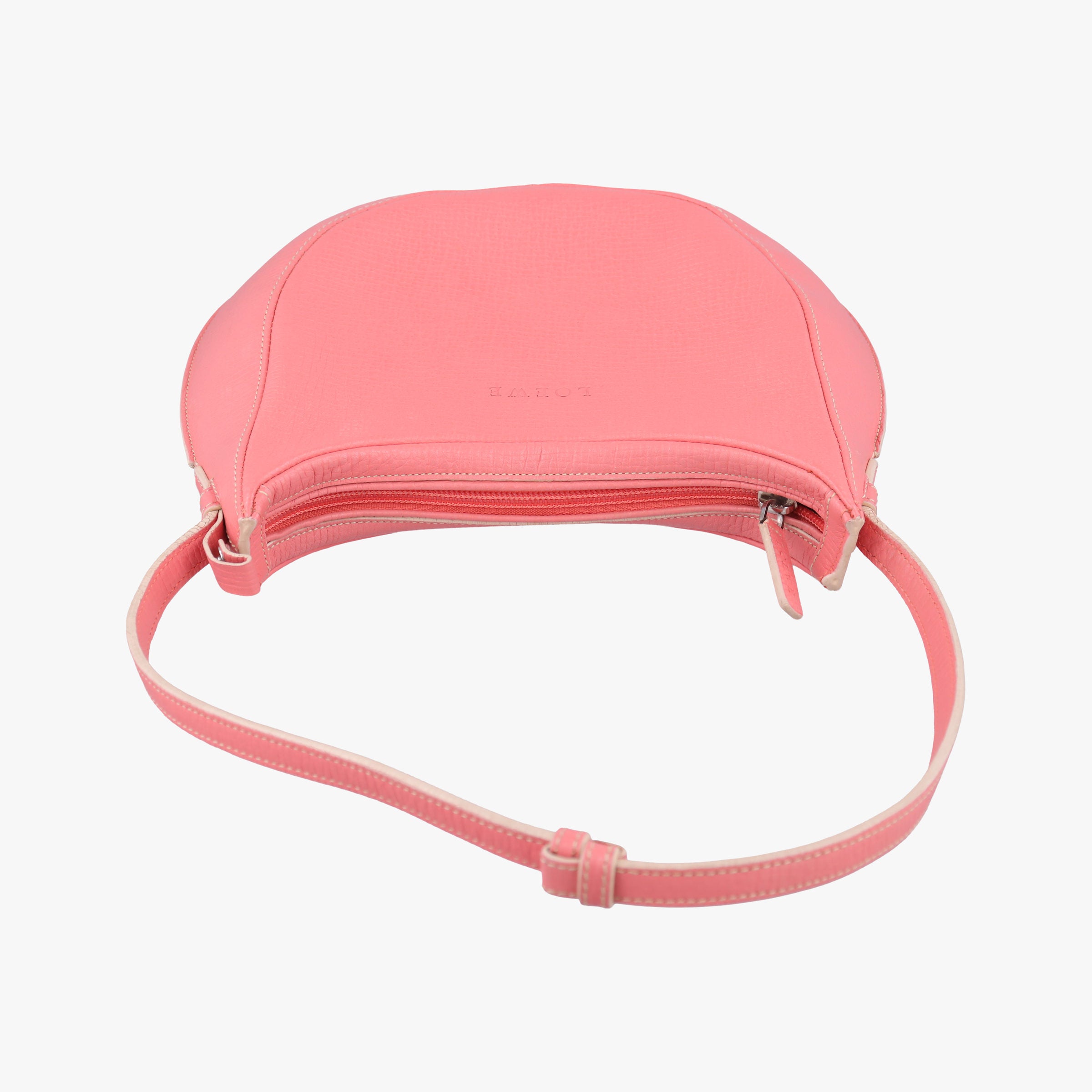 Half Moon Bag Pink Leather L22ハーフムーンバッグ ピンク レザー L22