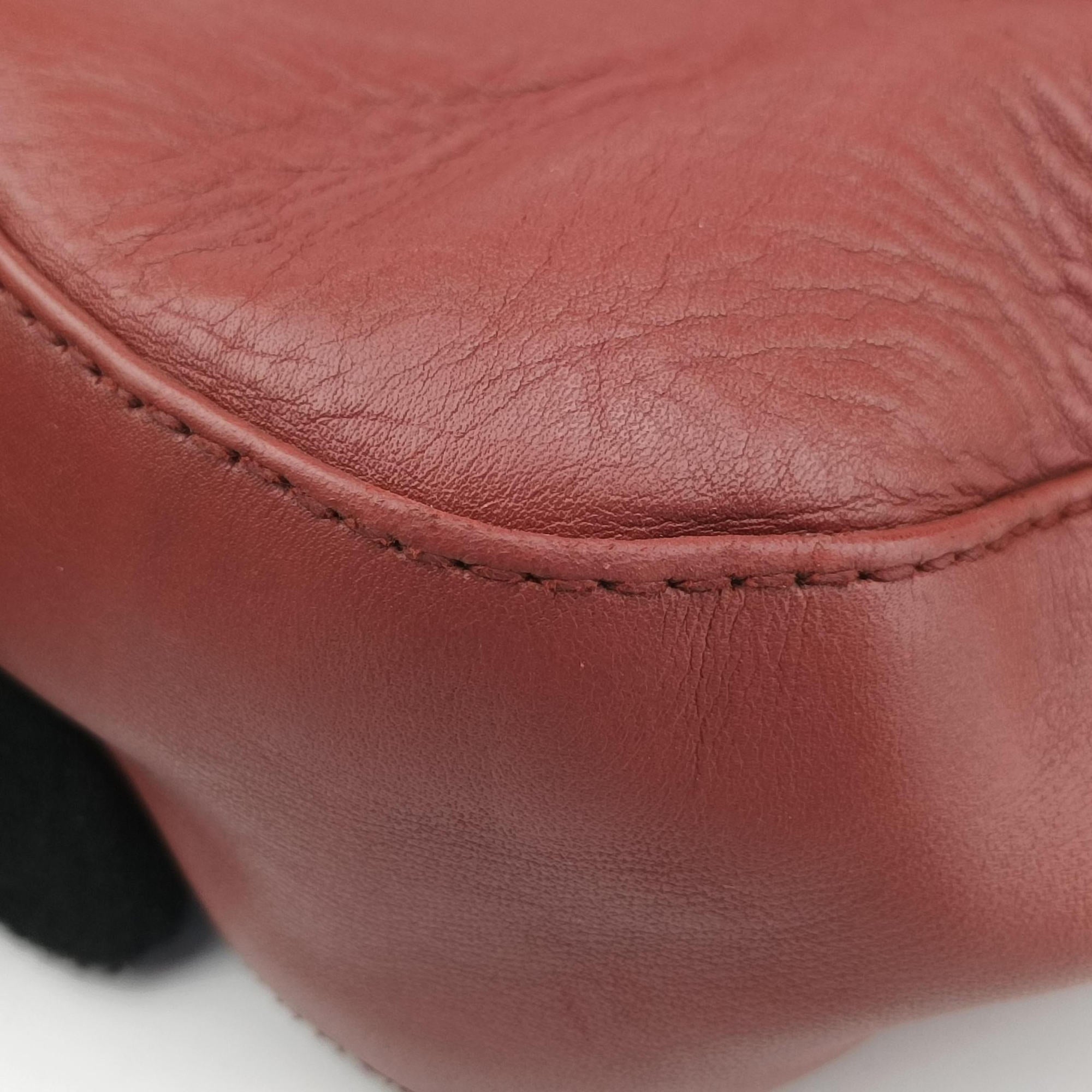 Intrecciato Shopper Acatl Red lambskin B02224878Jイントレチャート ショッパー アキャトル レッド ラムスキン B02224878J