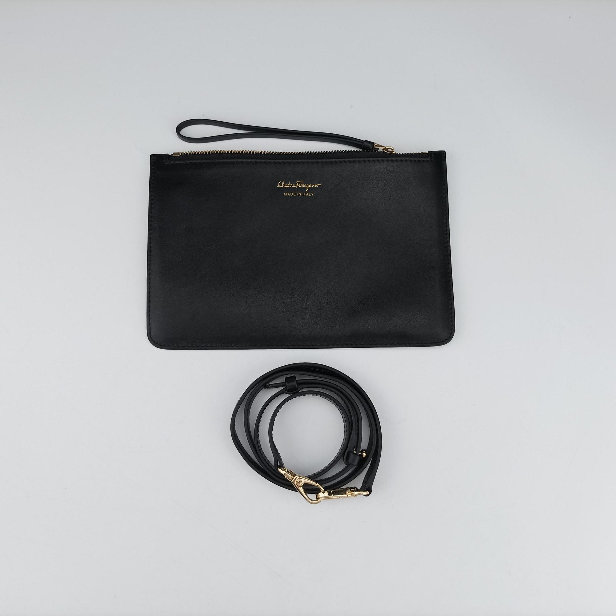 Gancini Black Leather FZ-21 H159 FZ-21 H159ガンチーニ ブラック レザー FZ-21 H159 FZ-21 H159