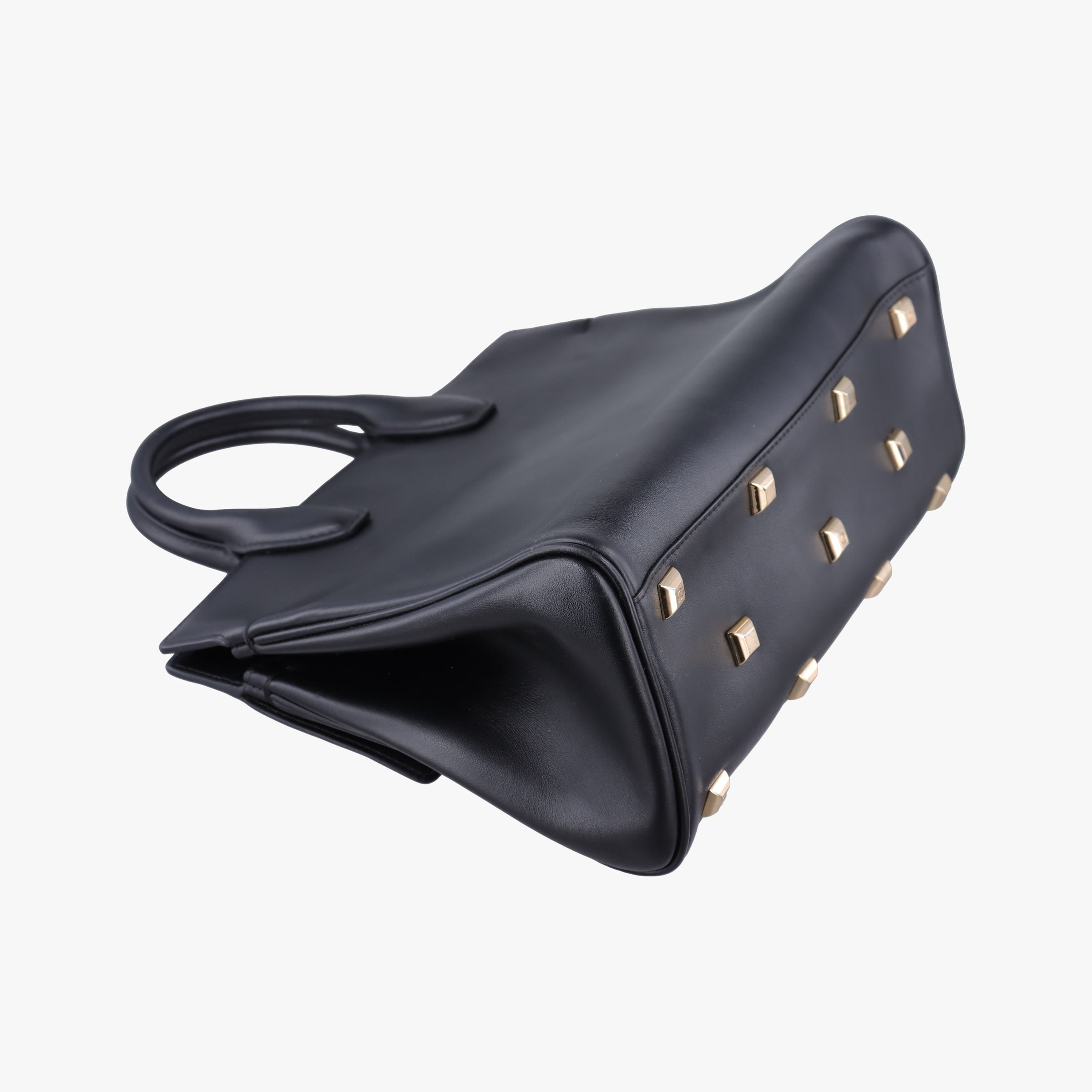Gancini Black Leather FZ-21 H159 FZ-21 H159ガンチーニ ブラック レザー FZ-21 H159 FZ-21 H159