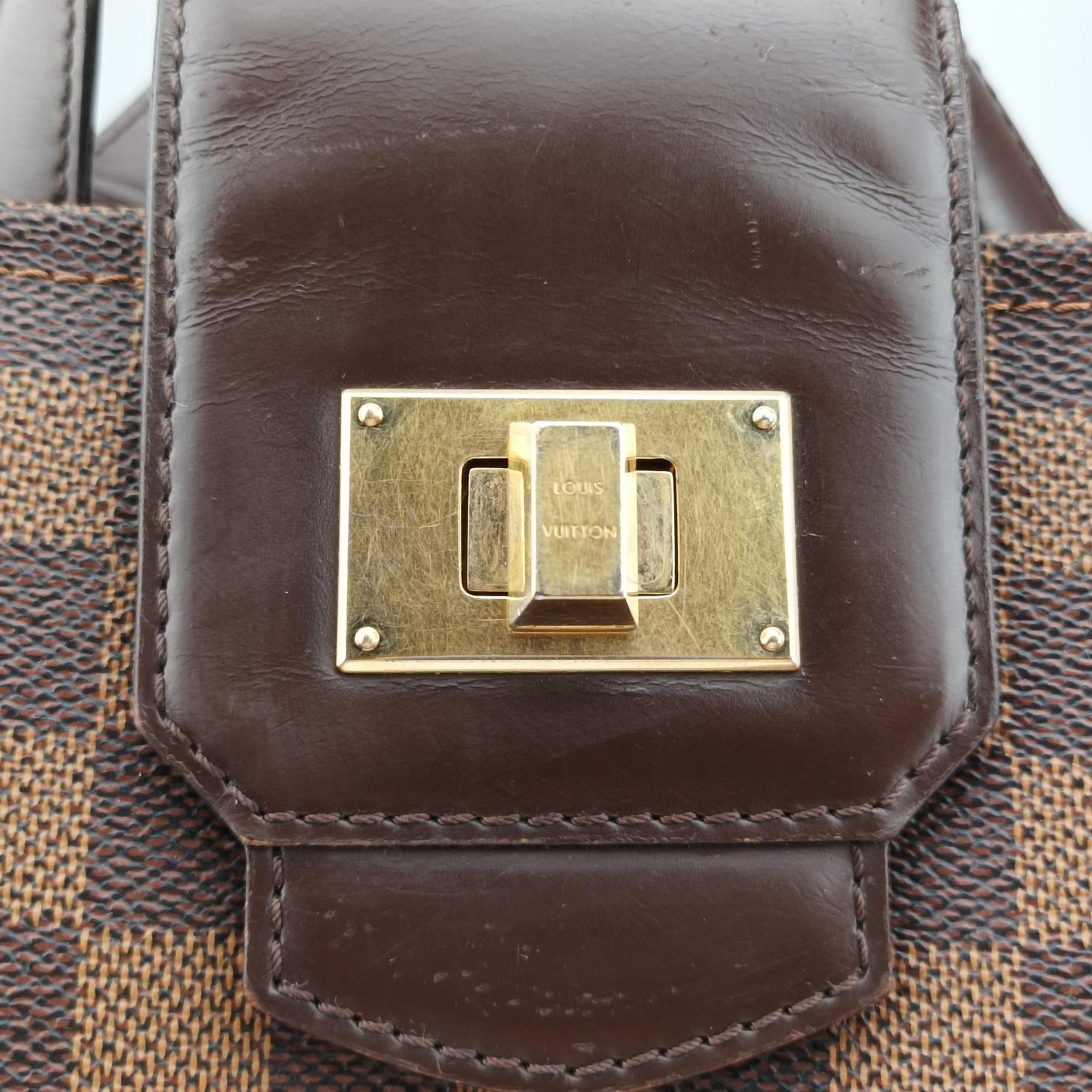 Cabas Rosebery EBENE Damier Canvas N41177 AR1122カバ ローズベリー エベヌ ダミエキャンバス N41177 AR1122