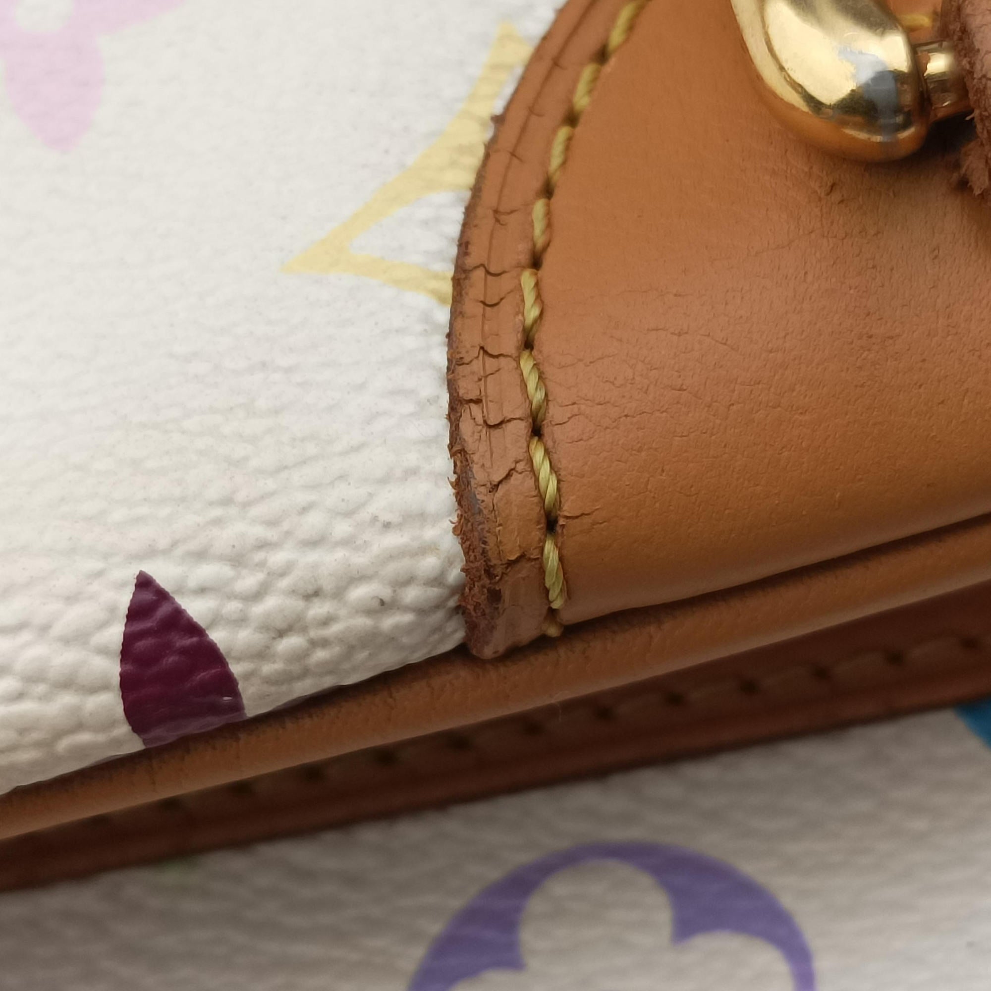 CLAUDIA white Monogram Multicolor M40193 Lot number unknownクラウディア ブロン モノグラム マルチカラー M40193 製番不明