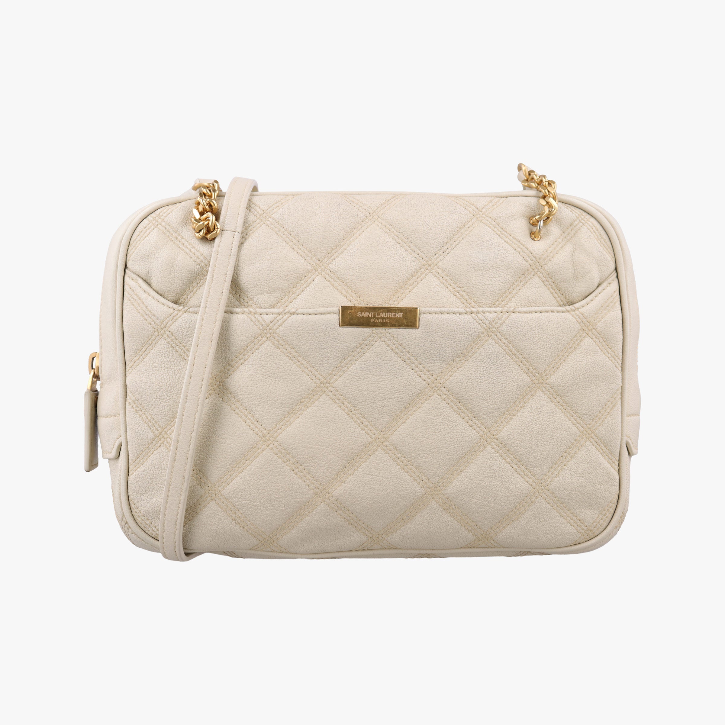 Quilted White Leather 582463 PTR582463.1019キルテッド ホワイト レザー 582463 PTR582463.1019