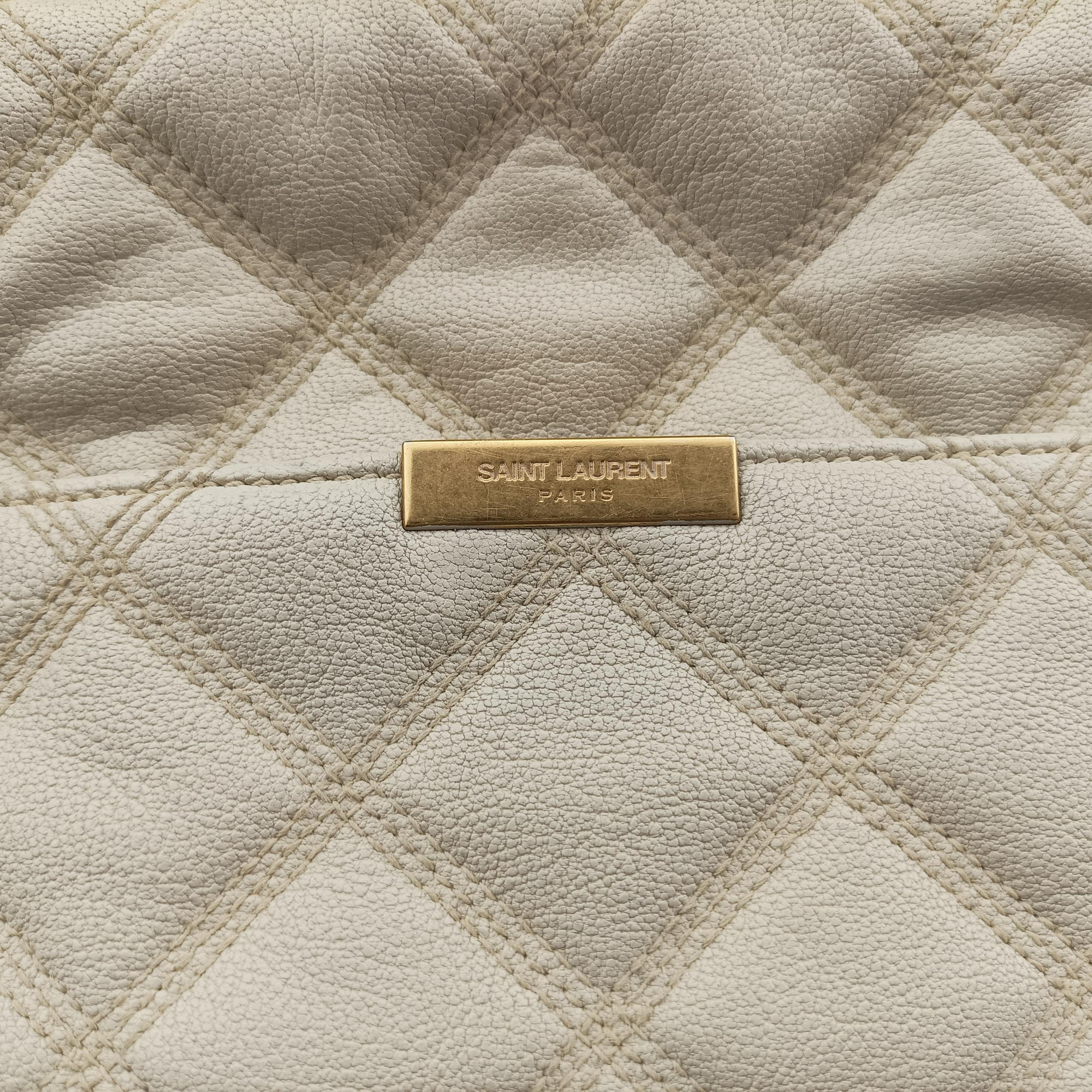 Quilted White Leather 582463 PTR582463.1019キルテッド ホワイト レザー 582463 PTR582463.1019