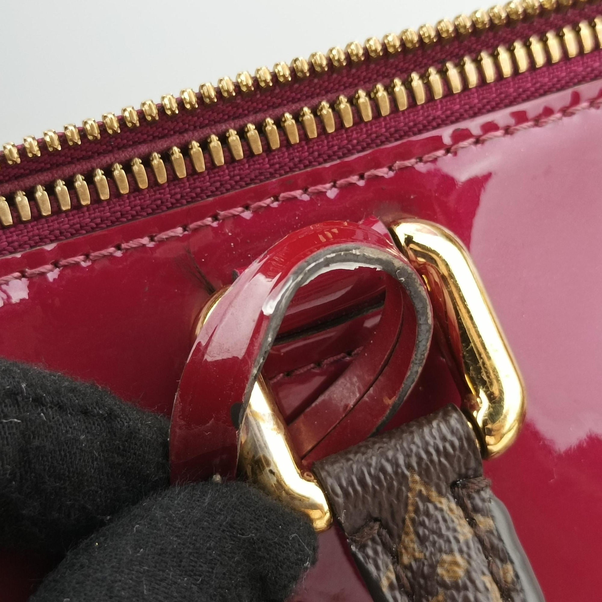 MIROIR TOTE MAGENTA Vernis M54640 SN2118 IC Chipミロワール トート マゼンタ ヴェルニ M54640 SN2118 ICチップ