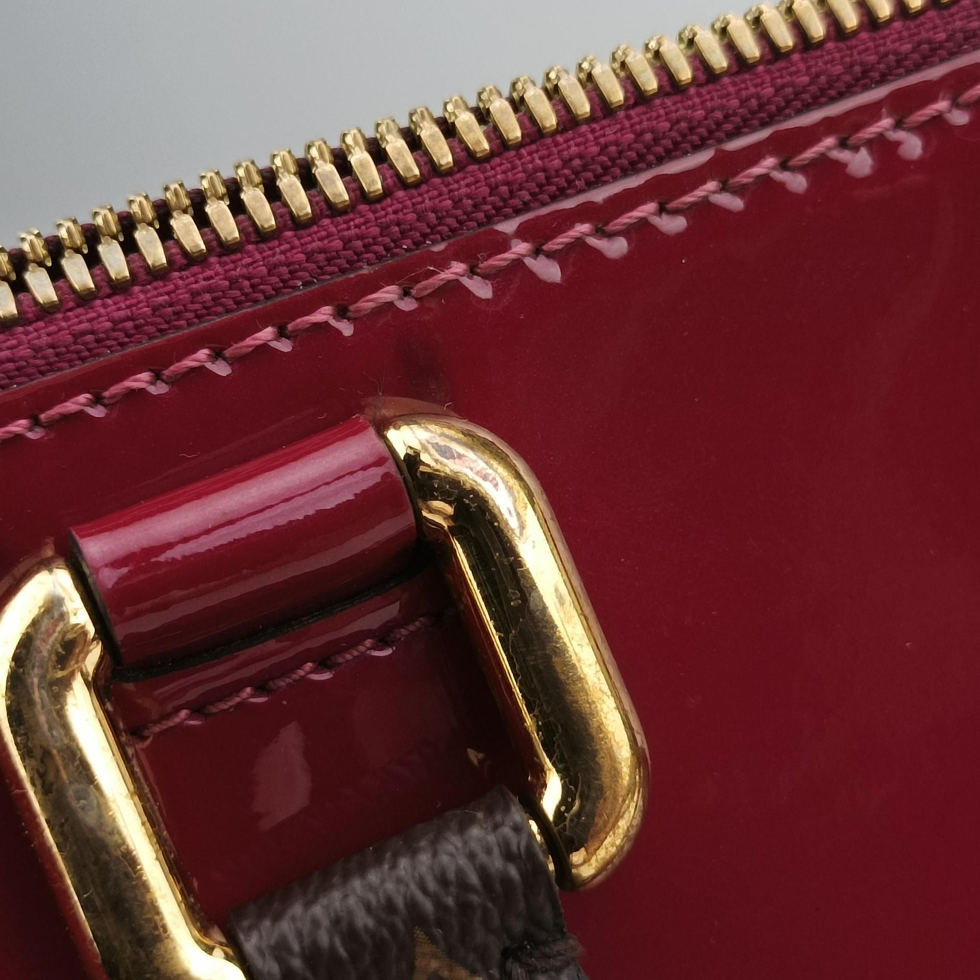 MIROIR TOTE MAGENTA Vernis M54640 SN2118 IC Chipミロワール トート マゼンタ ヴェルニ M54640 SN2118 ICチップ