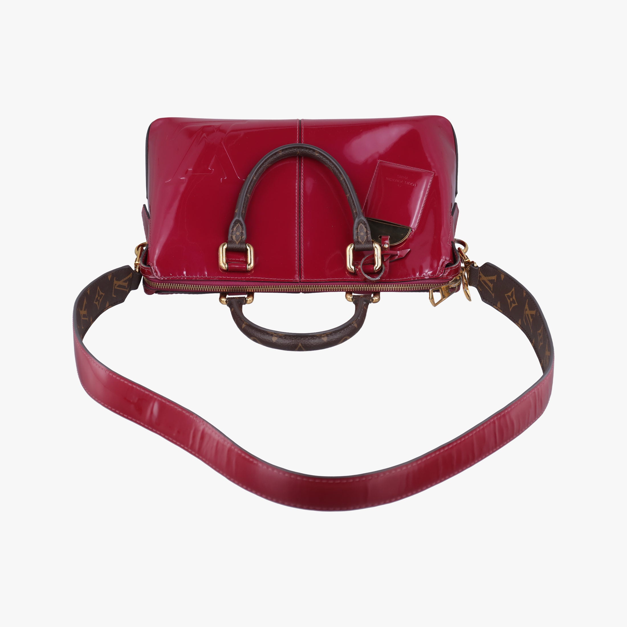 MIROIR TOTE MAGENTA Vernis M54640 SN2118 IC Chipミロワール トート マゼンタ ヴェルニ M54640 SN2118 ICチップ