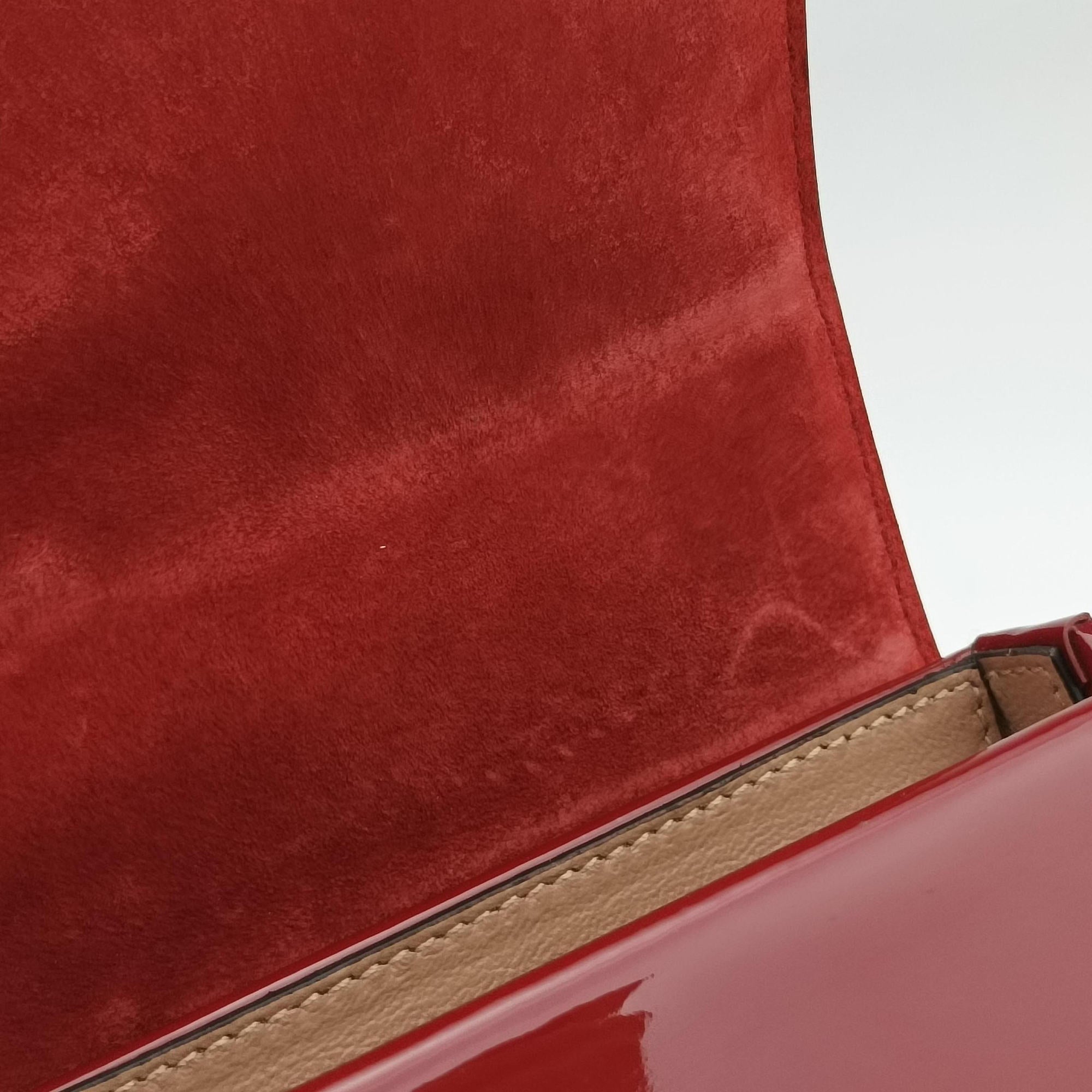 Sylvie Red Patent Leather 589479 I030331714シルヴィ レッド パテント 589479 I030331714