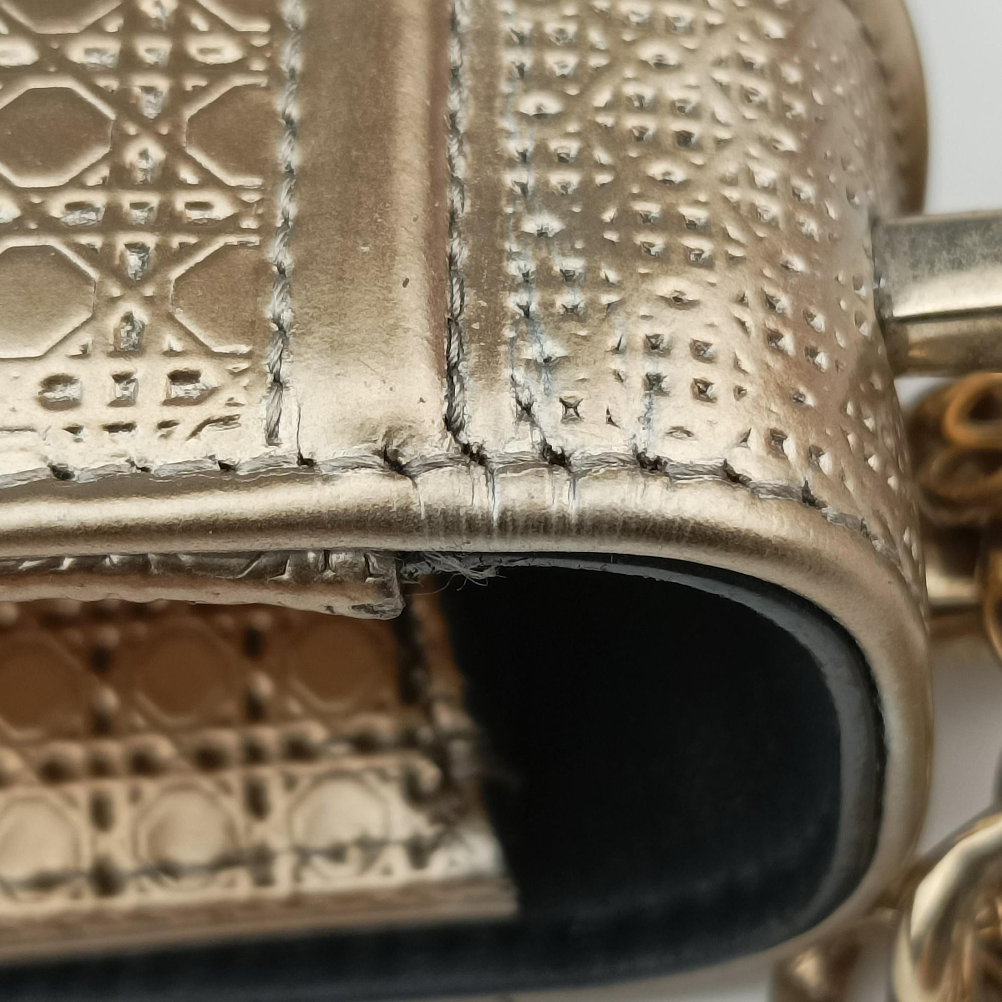 Diorama Golden Patent Leather 09-BO-0136ディオラマ ゴールド パテント 09-BO-0136