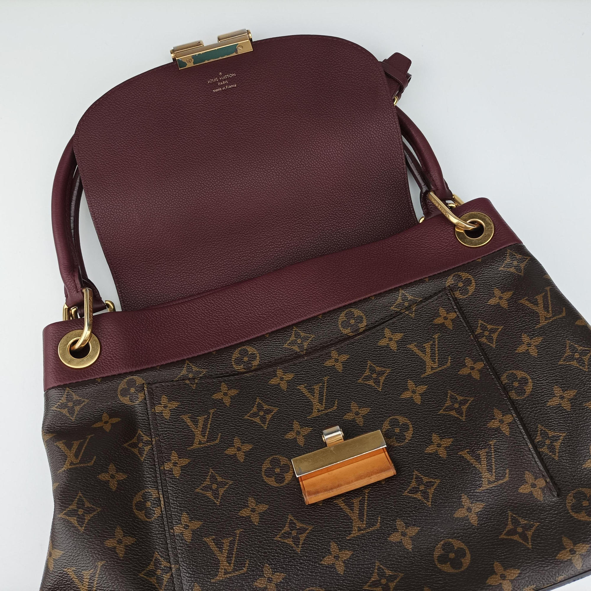 OLYMPE Brown×QUETSCHE Monogram Canvas×calf leather M40926 SP1103オランプ モノグラム×ケッチュ モノグラムキャンバス × カーフレザー M40926 SP1103