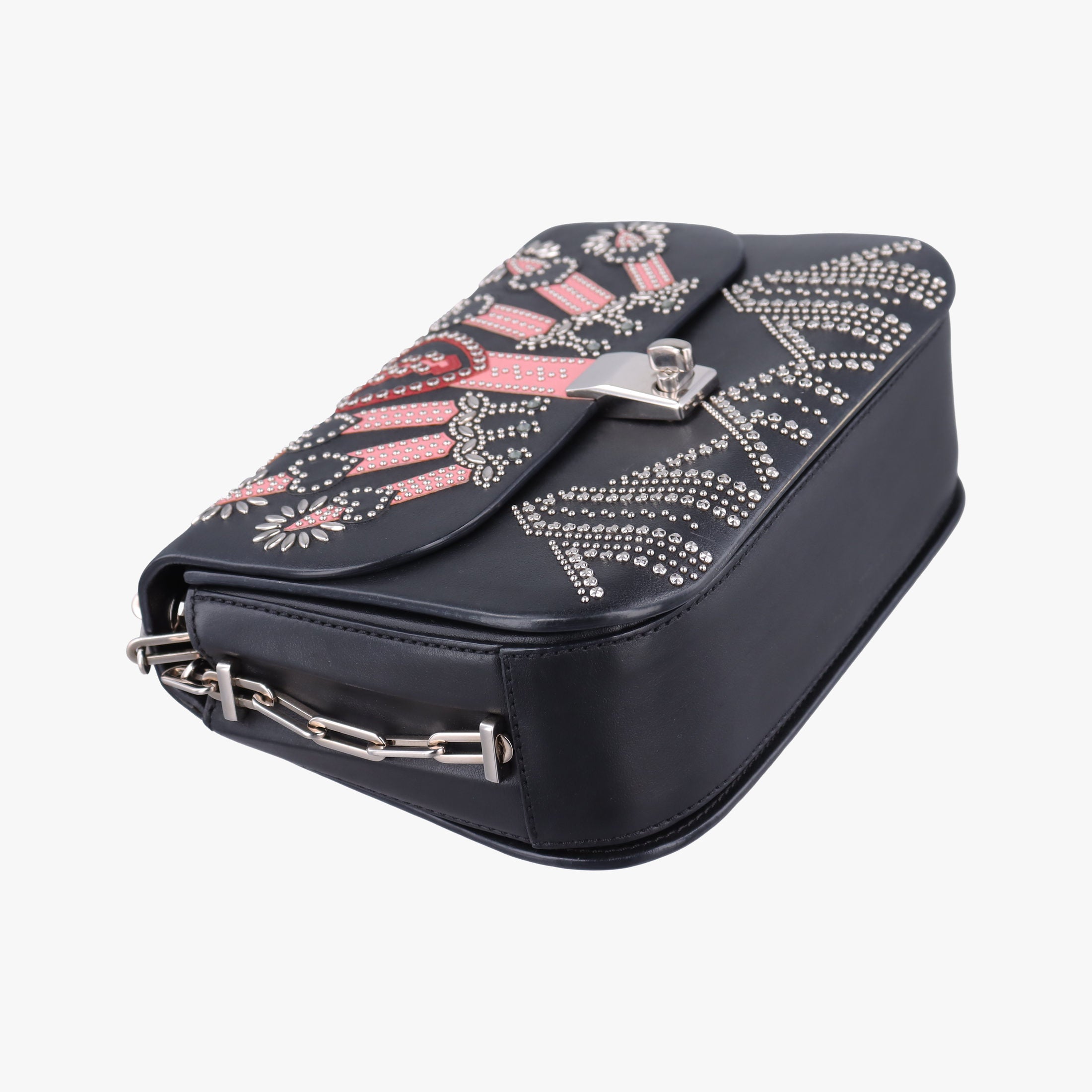 Love Blade Black×pink×multi Leather BL-MA07AIZ0ラブブレード ブラック×ピンク×マルチ レザー BL-MA07AIZ0