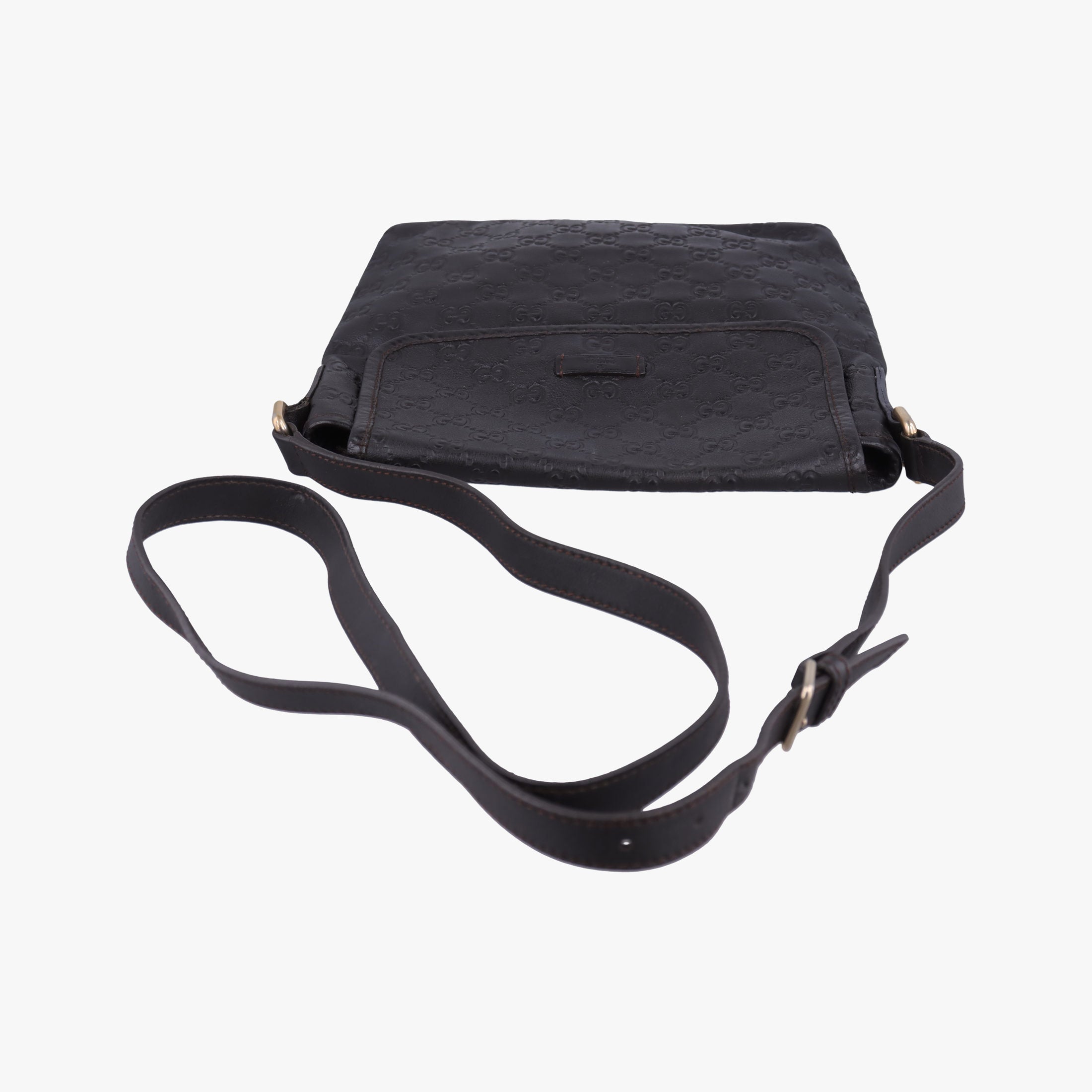 GG Plus GG Supreme Brown leather 223666 D015647508GGプラス GGスプリーム ブラウン レザー 223666 D015647508