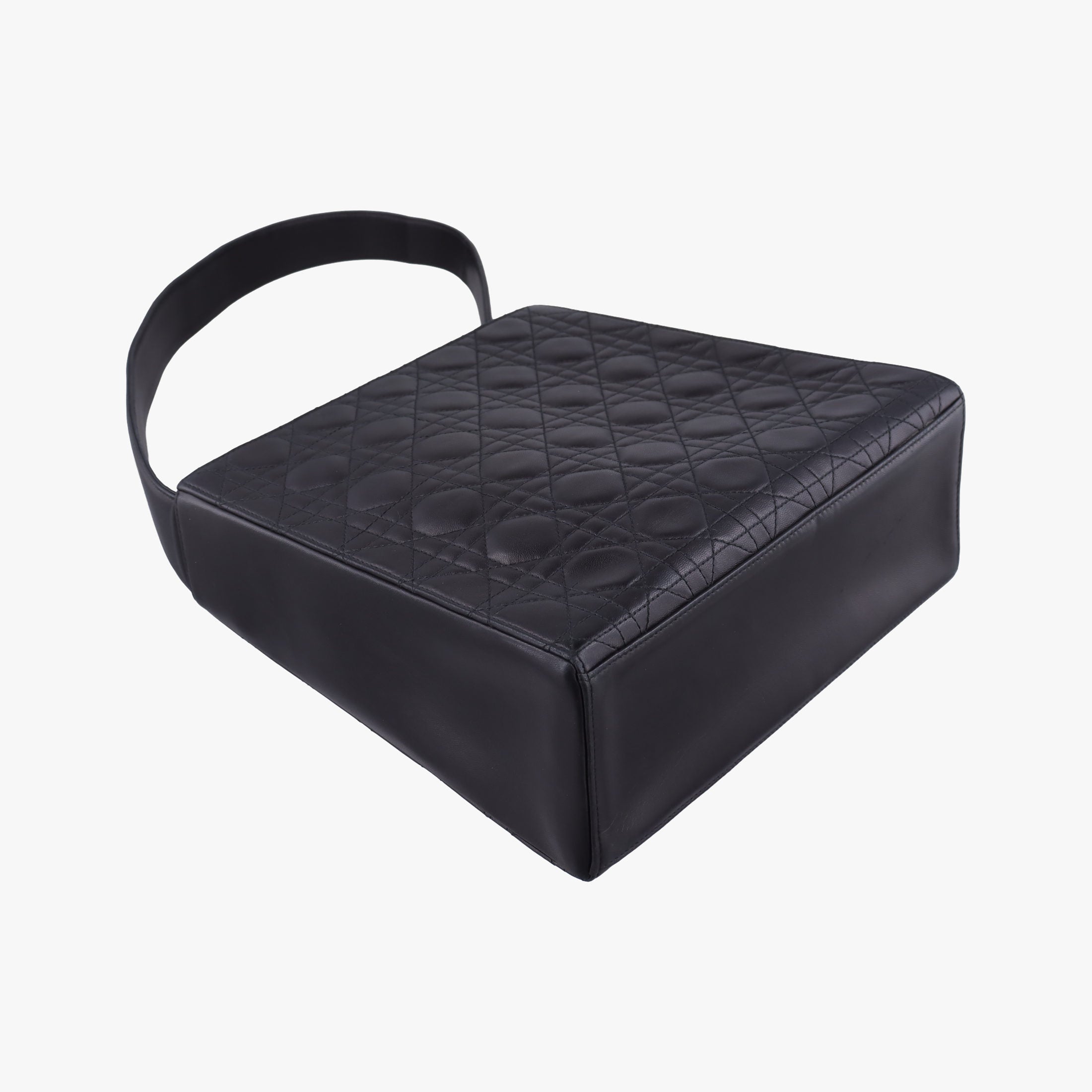 Lady Dior Black Lambskin MA-0957レディディオール ブラック ラムスキン MA-0957