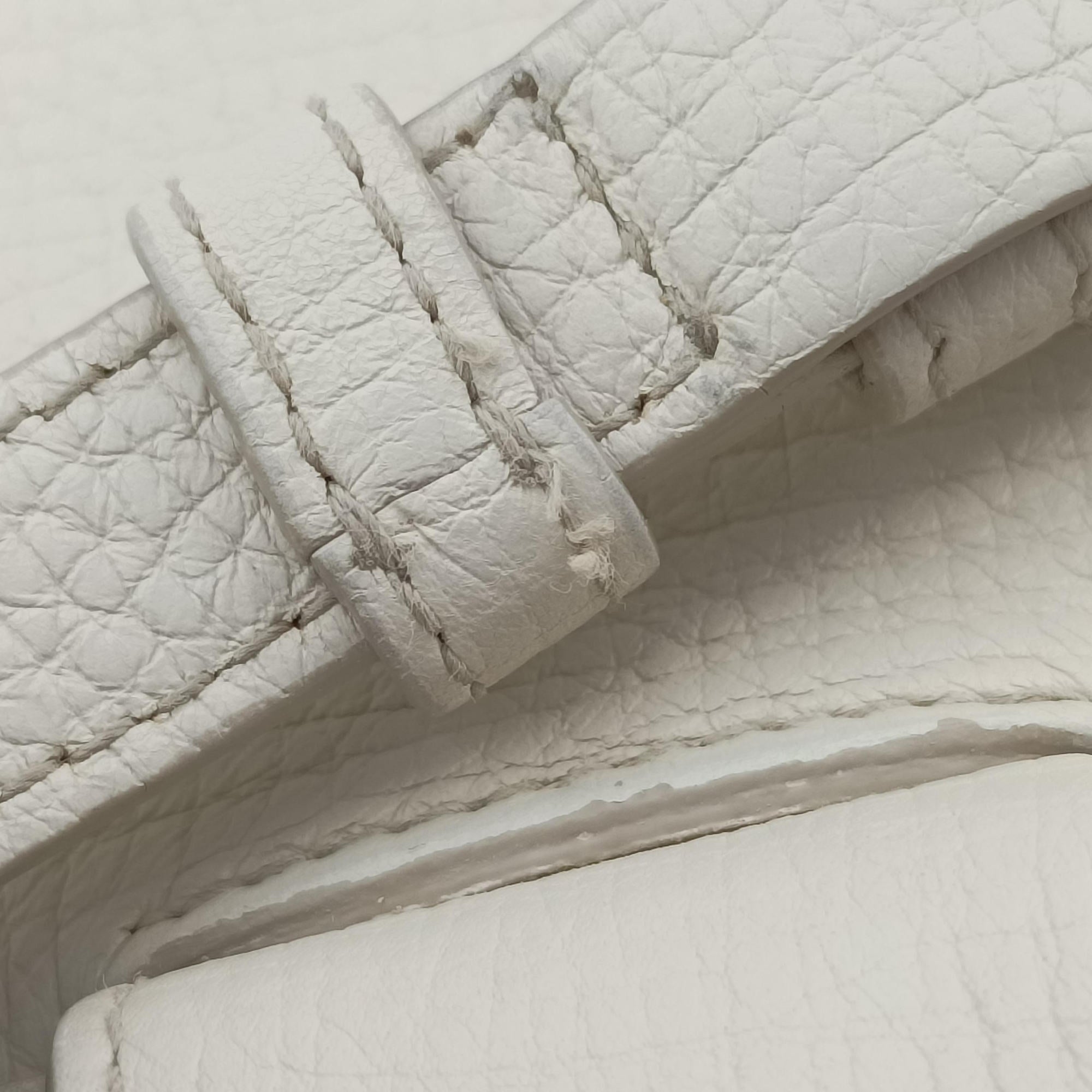 Palmelato White Leather IC Chipパルメラート ホワイト レザー ICチップ