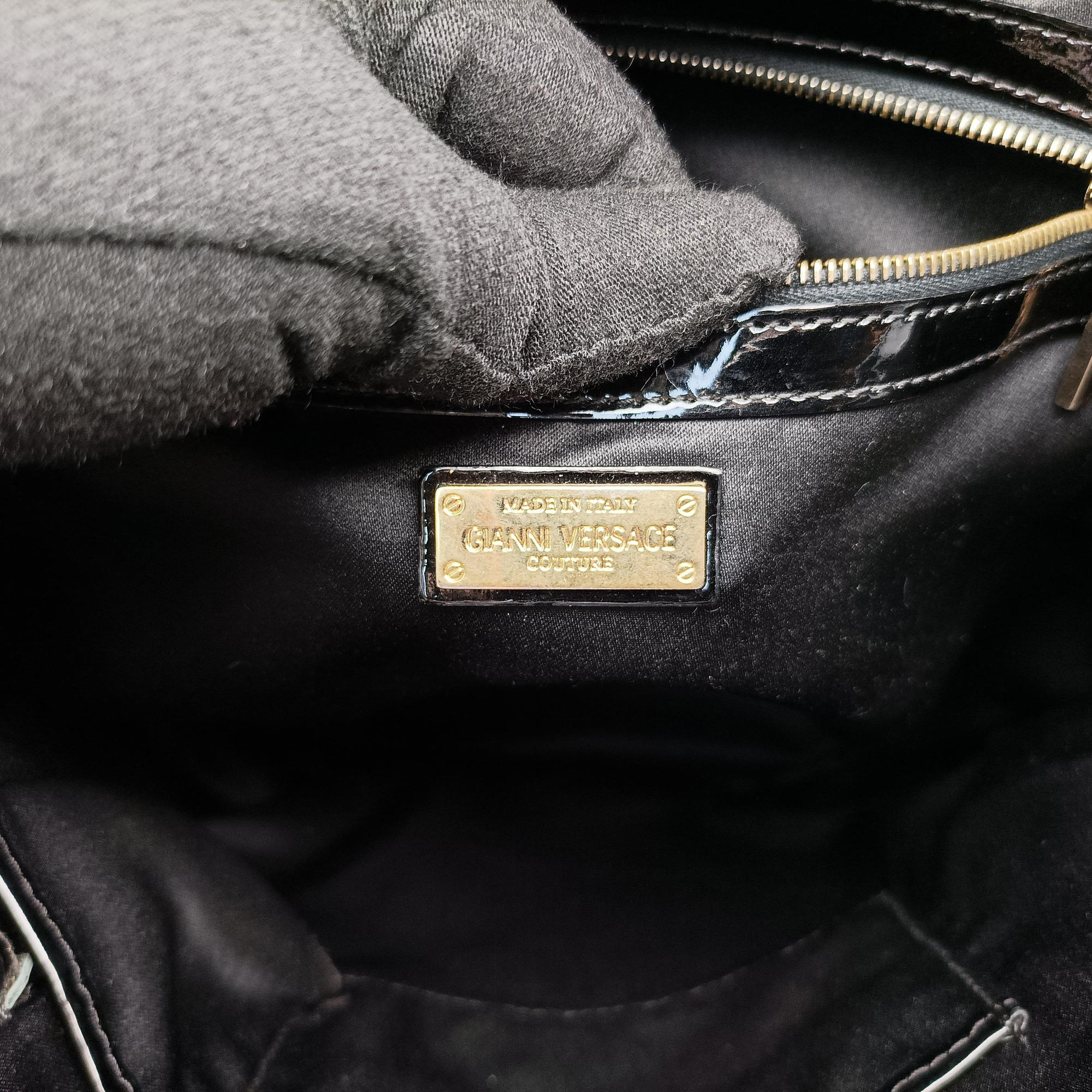 Snap Out Of It Black Patent スナップアウト オブ イット ブラック パテント
