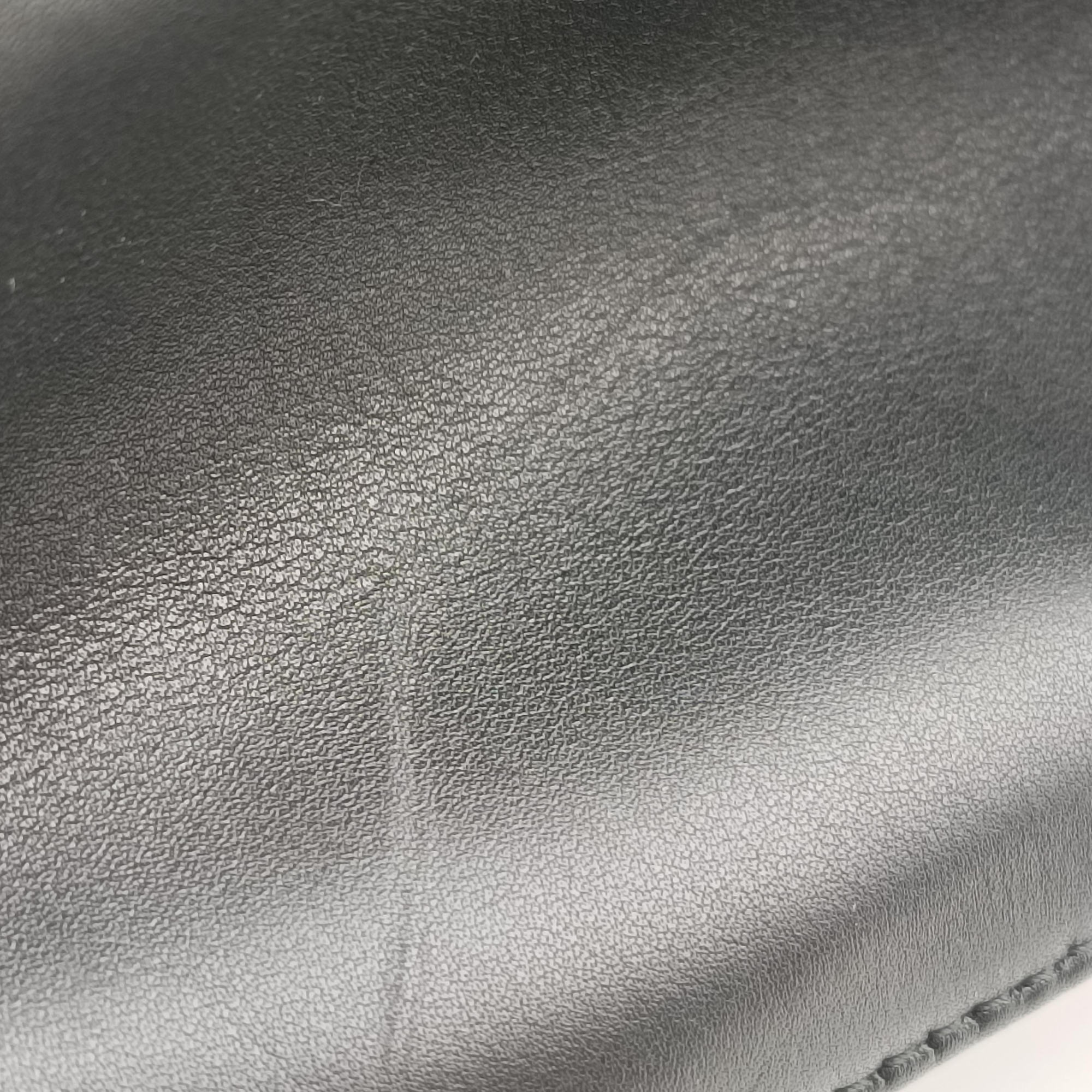 Queen Margaret Bamboo Black×White Leather 476664 E022769871クイーンマーガレット バンブー ブラック×ホワイト レザー 476664 E022769871