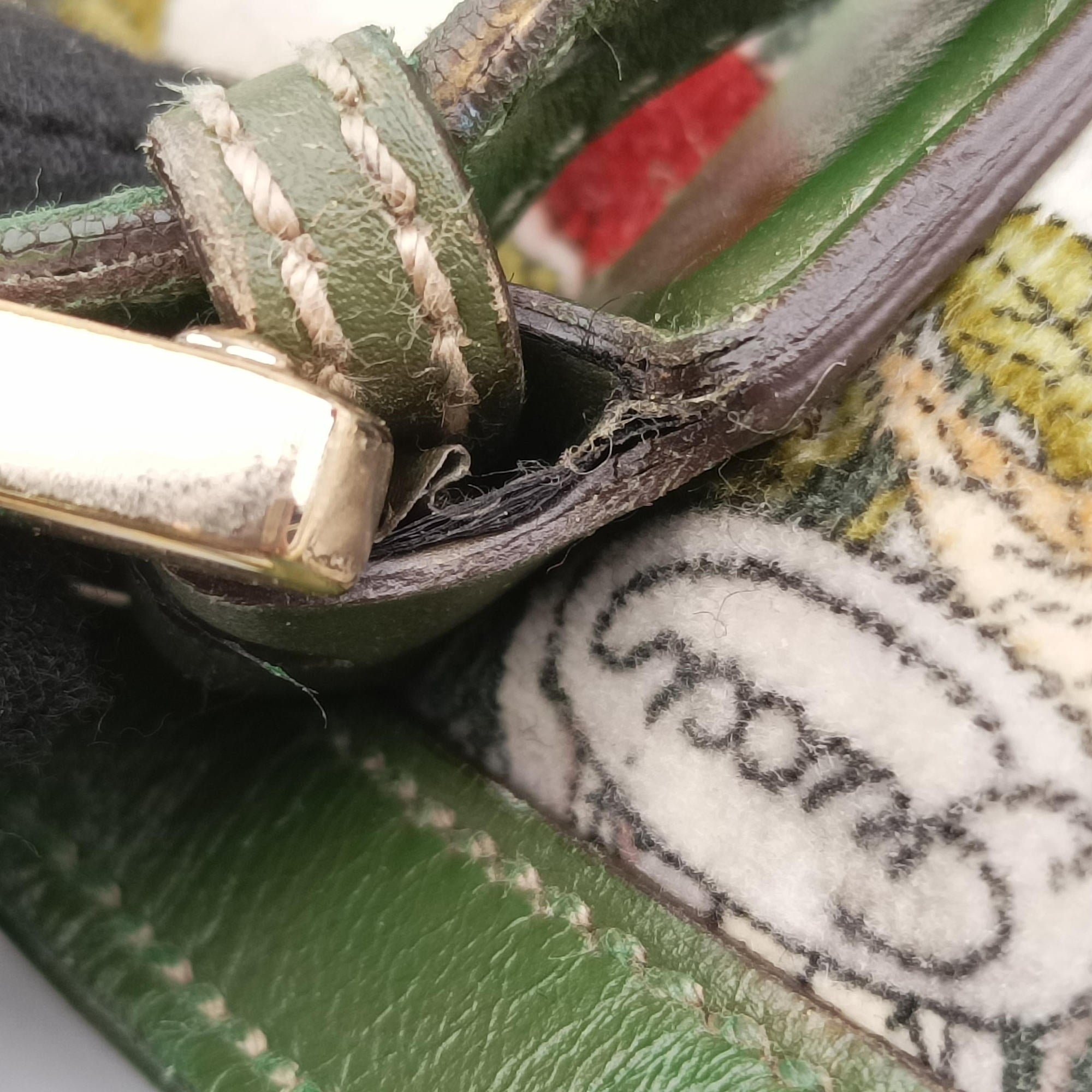 Interlocking GG Mushroom Flora Multicolour velour 162886 インターロッキング GG キノコ フローラ マルチカラー ベロア 162886