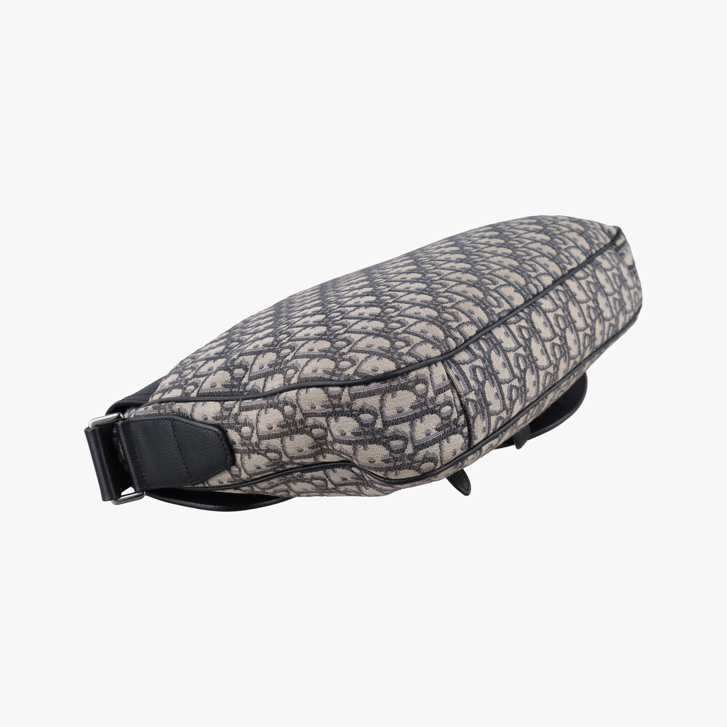 Oblique Saddle Navy×Black Jacquard×Leather 29-BO-1210オブリーク サドル ネイビー×ブラック ジャガード×レザー 29-BO-1210