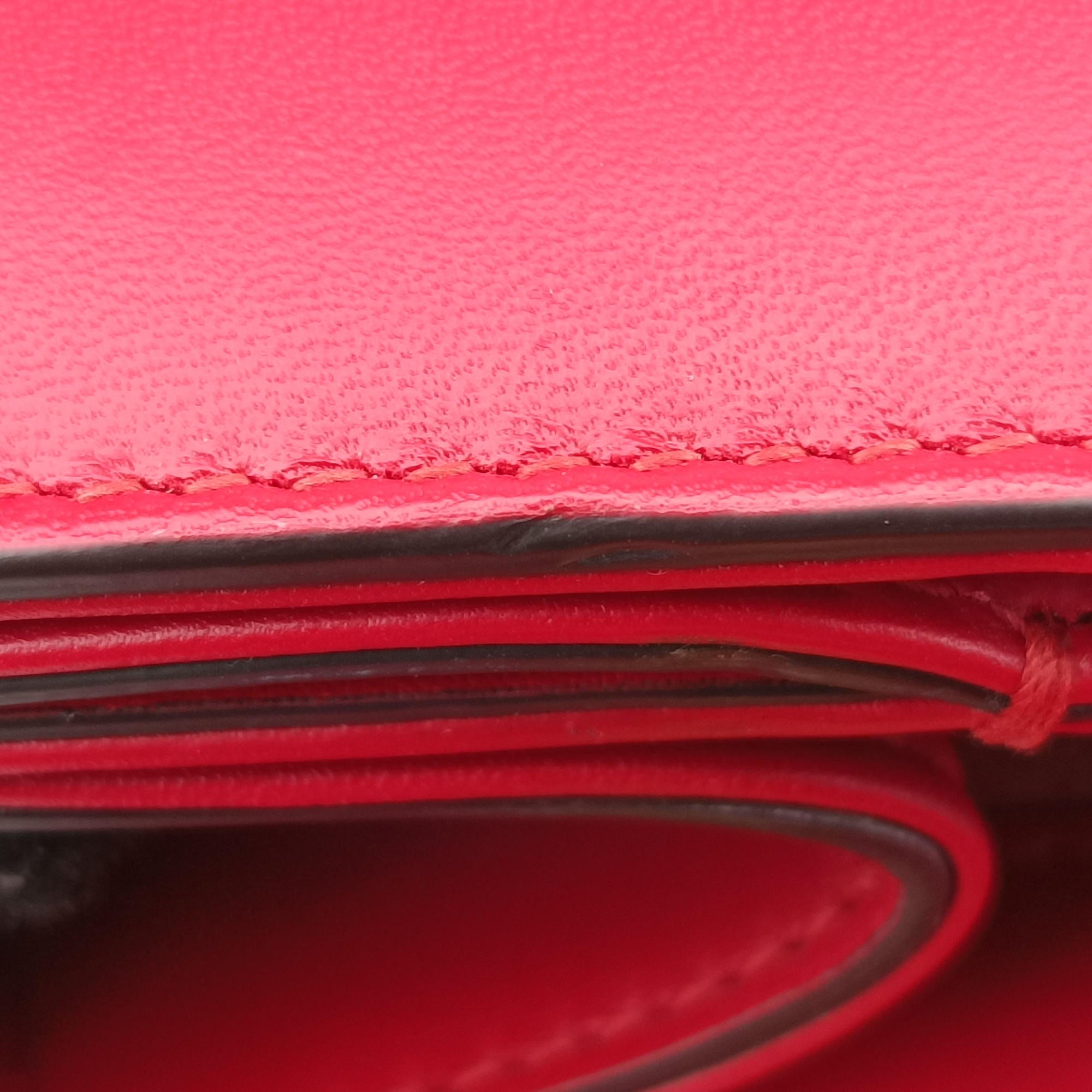 Queen Margaret White×Red×Blue×Pink Leather 476541 D023995575クイーン マーガレット ホワイト×レッド×ブルー×ピンク レザー 476541 D023995575