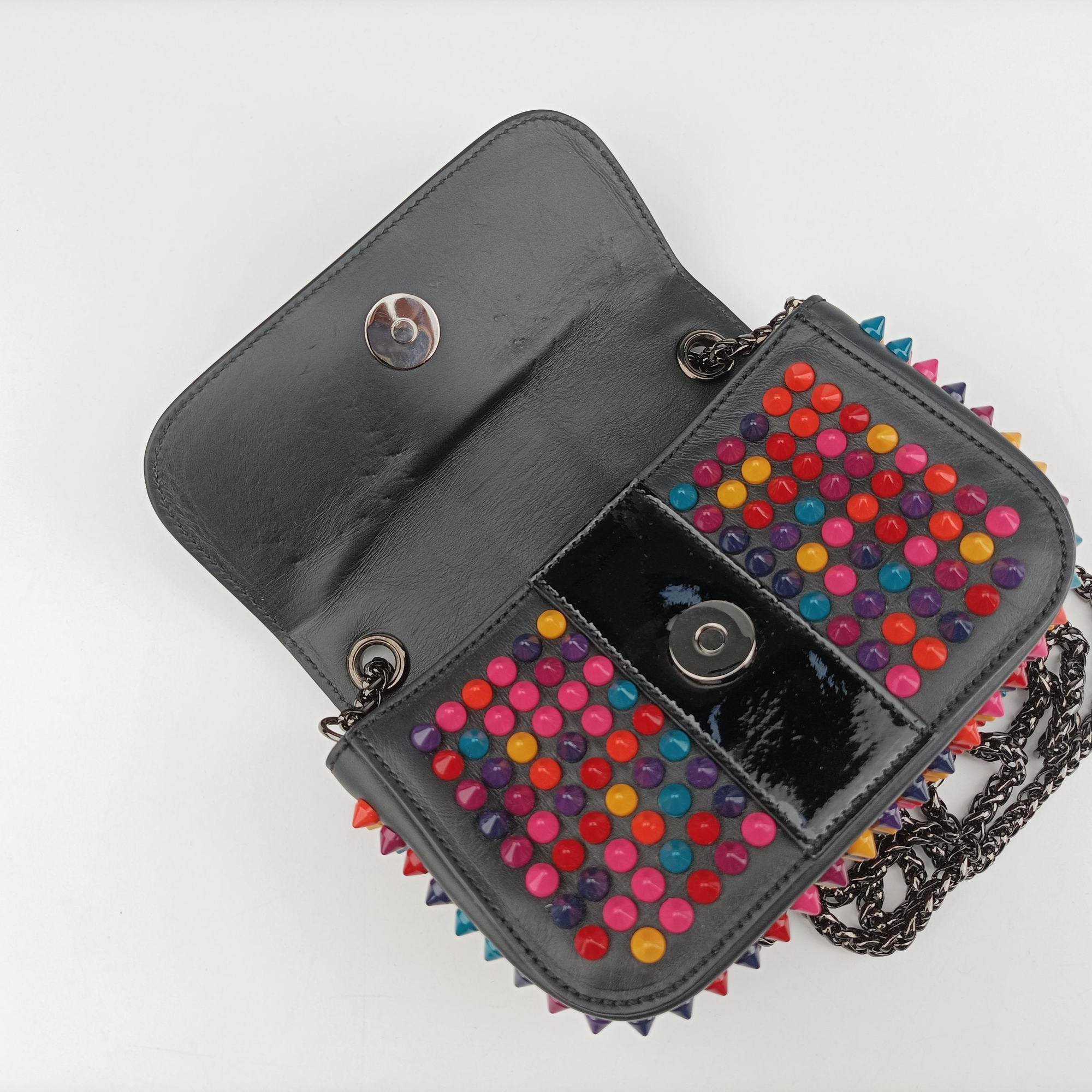 Sweet Charity Scarabe Spike Black Leather スイート チャリティー スカラベ スパイク ブラック レザー