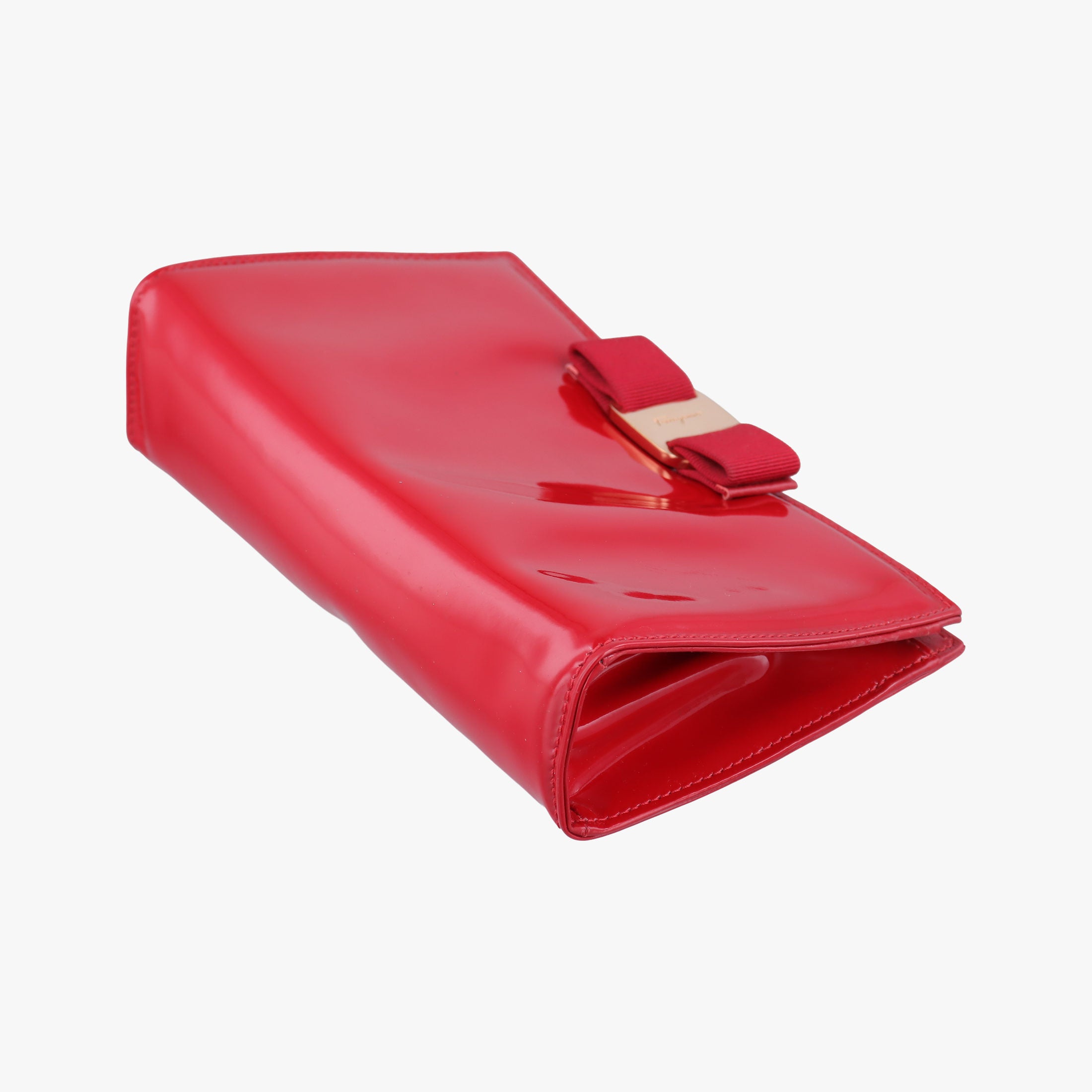 Vara Bow Red Patent Leather RN136180843ヴァラ リボン レッド パテントレザー RN136180843