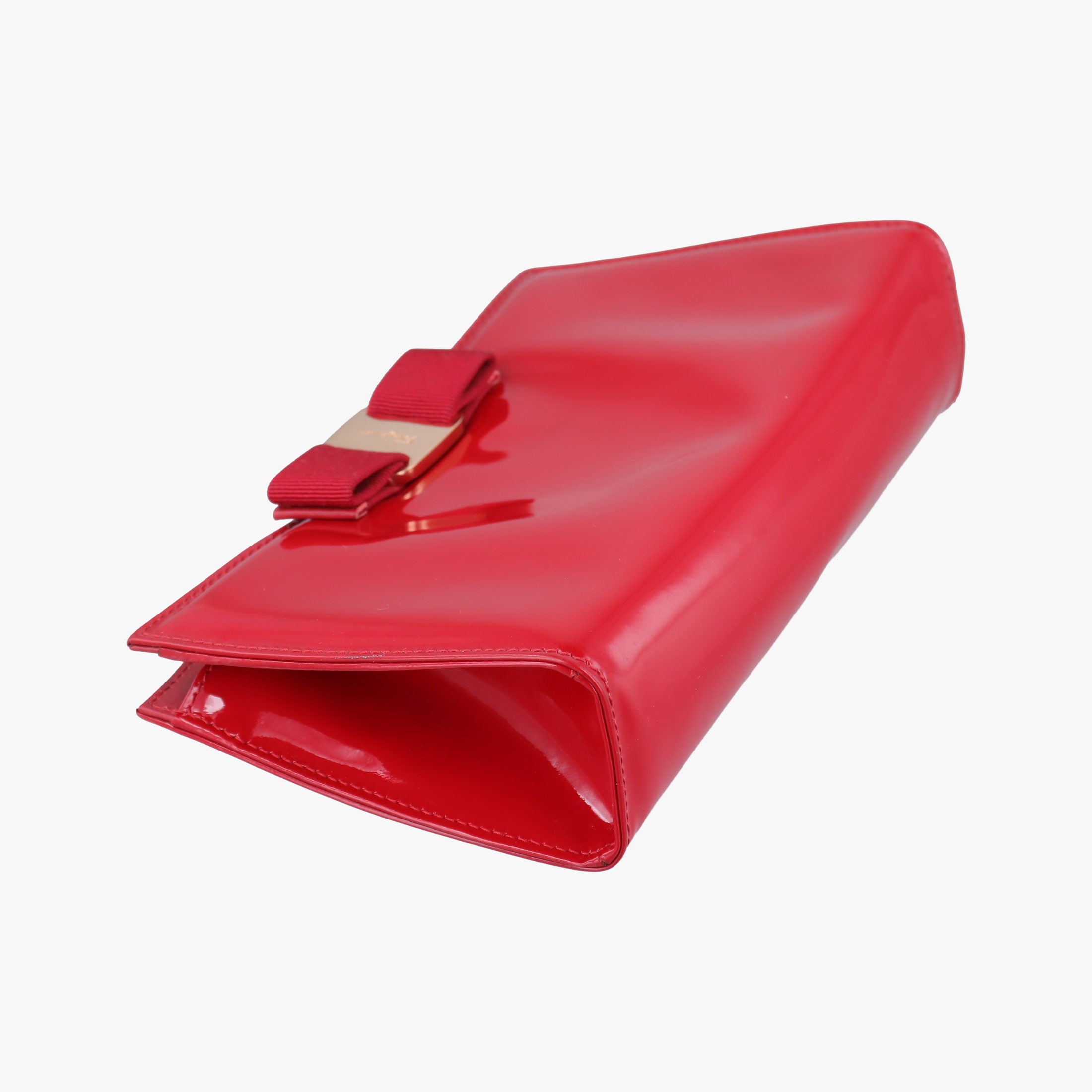 Vara Bow Red Patent Leather RN136180843ヴァラ リボン レッド パテントレザー RN136180843