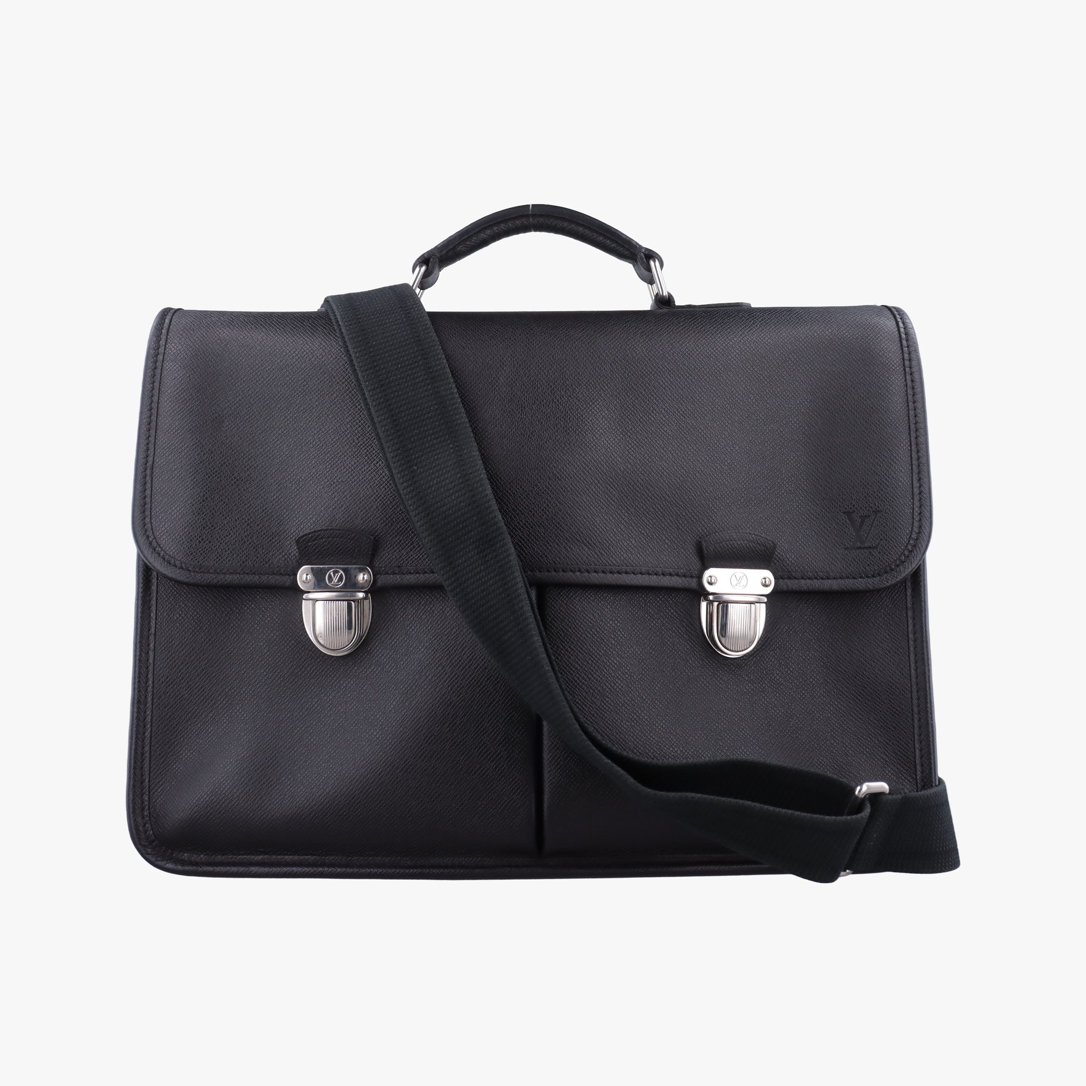 Anton Briefcase Ardoise Taiga calfskin leather M33416 MB2100アントン ブリーフケース アルドワーズ タイガ レザー M33416 MB2100