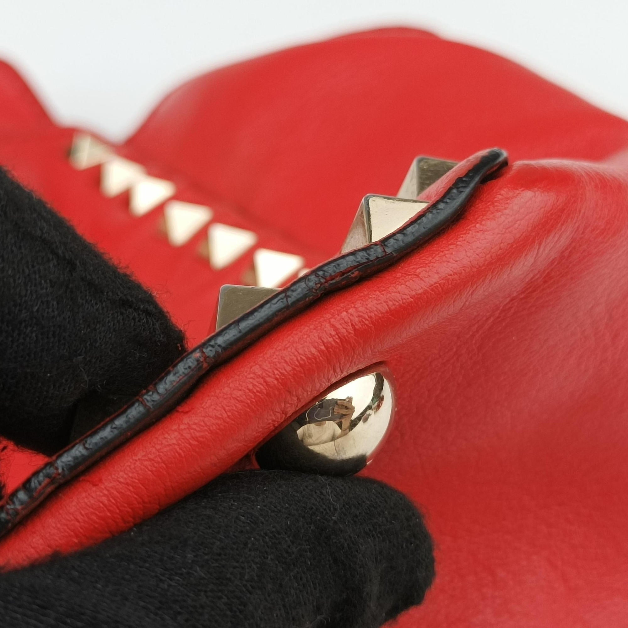 Rockstud Red Leather BL-H037BOL3ロックスタッズ レッド レザー BL-H037BOL3