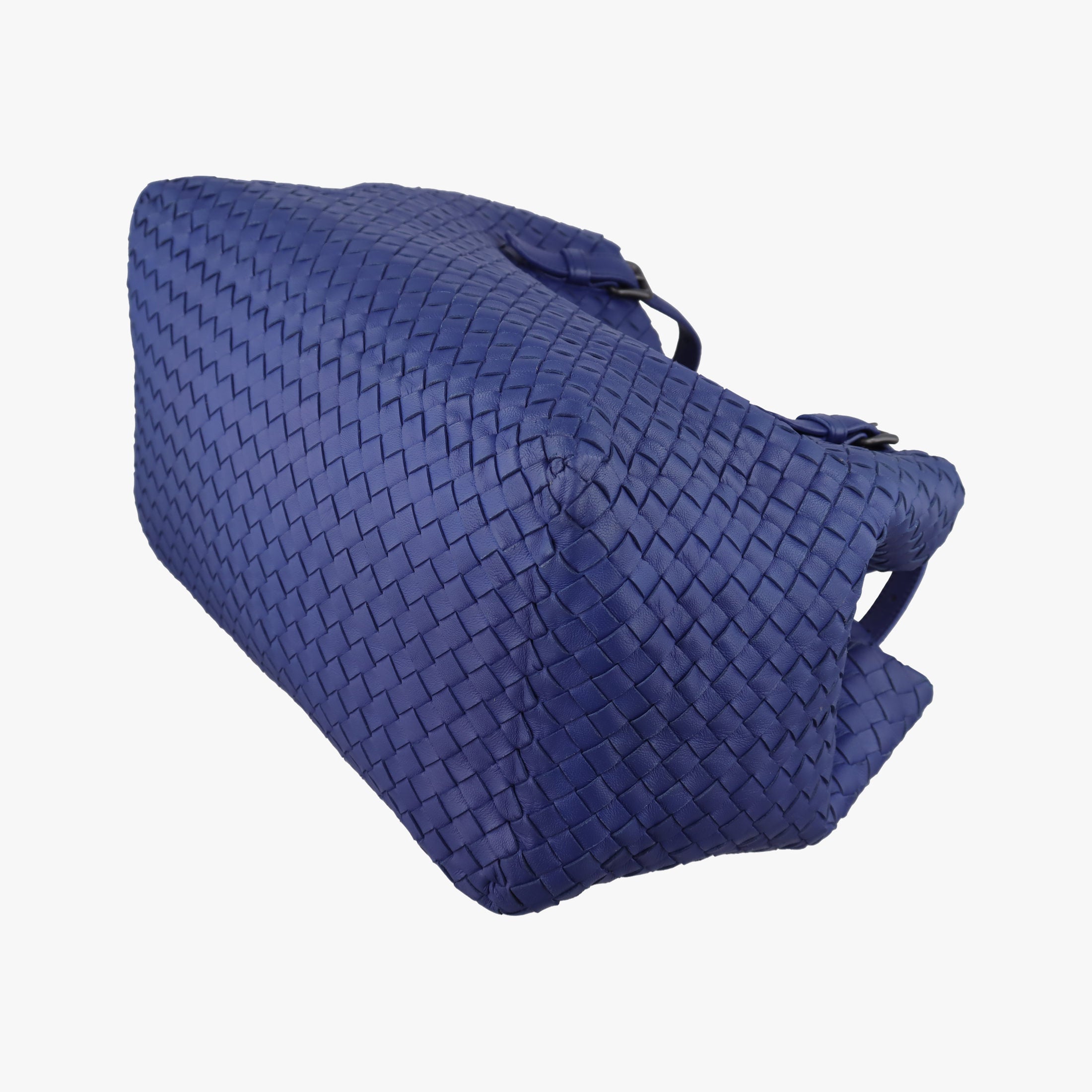 Cesta Intrecciato Blue lambskin B07174617Uセスタ イントレチャート ブルー ラムスキン B07174617U